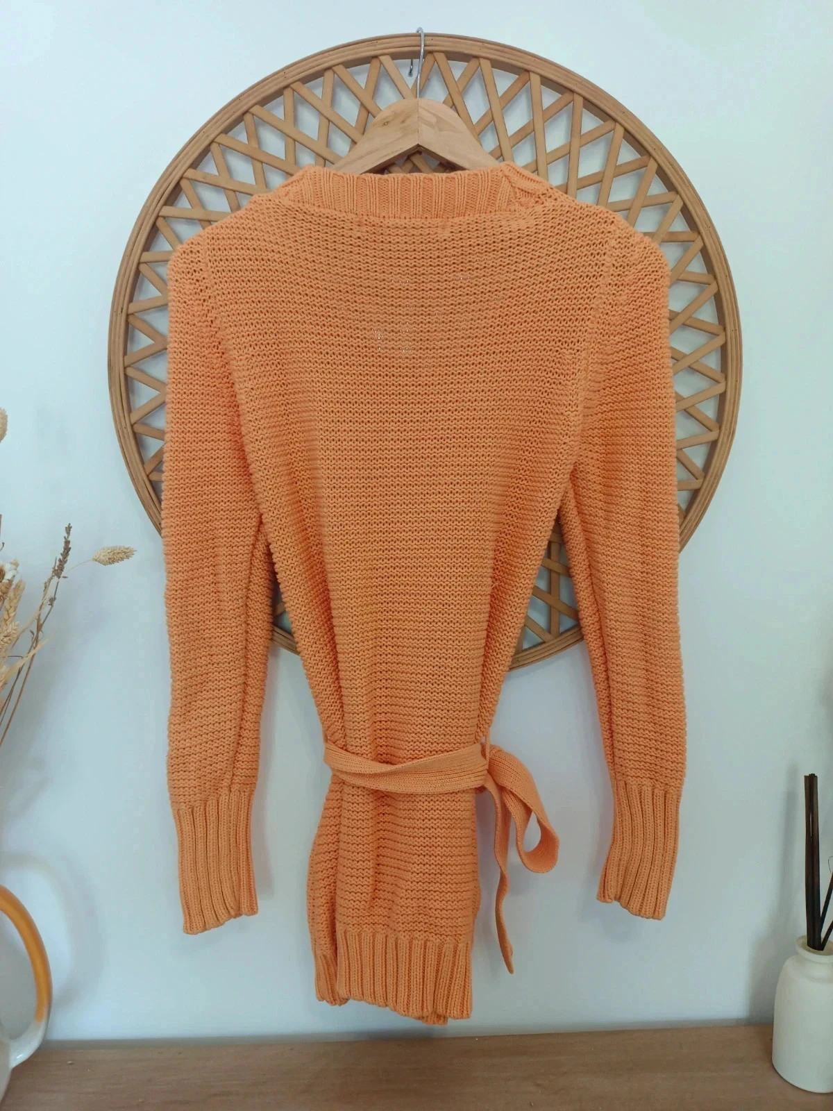Cárdigan largo naranja Vero Moda Ceina talla S – Vero Moda – taille S / 36 / 8 4