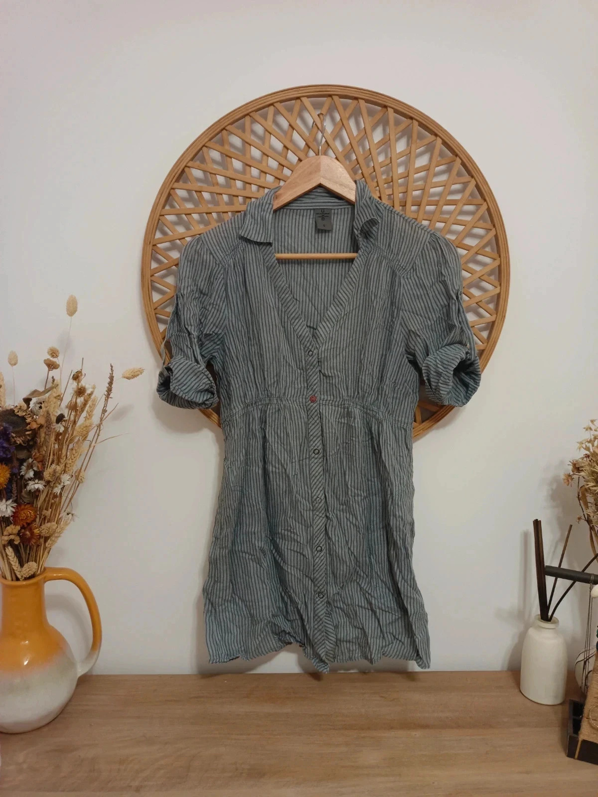 Blusa larga de rayas de la marca Vero Moda Jeans, talla S