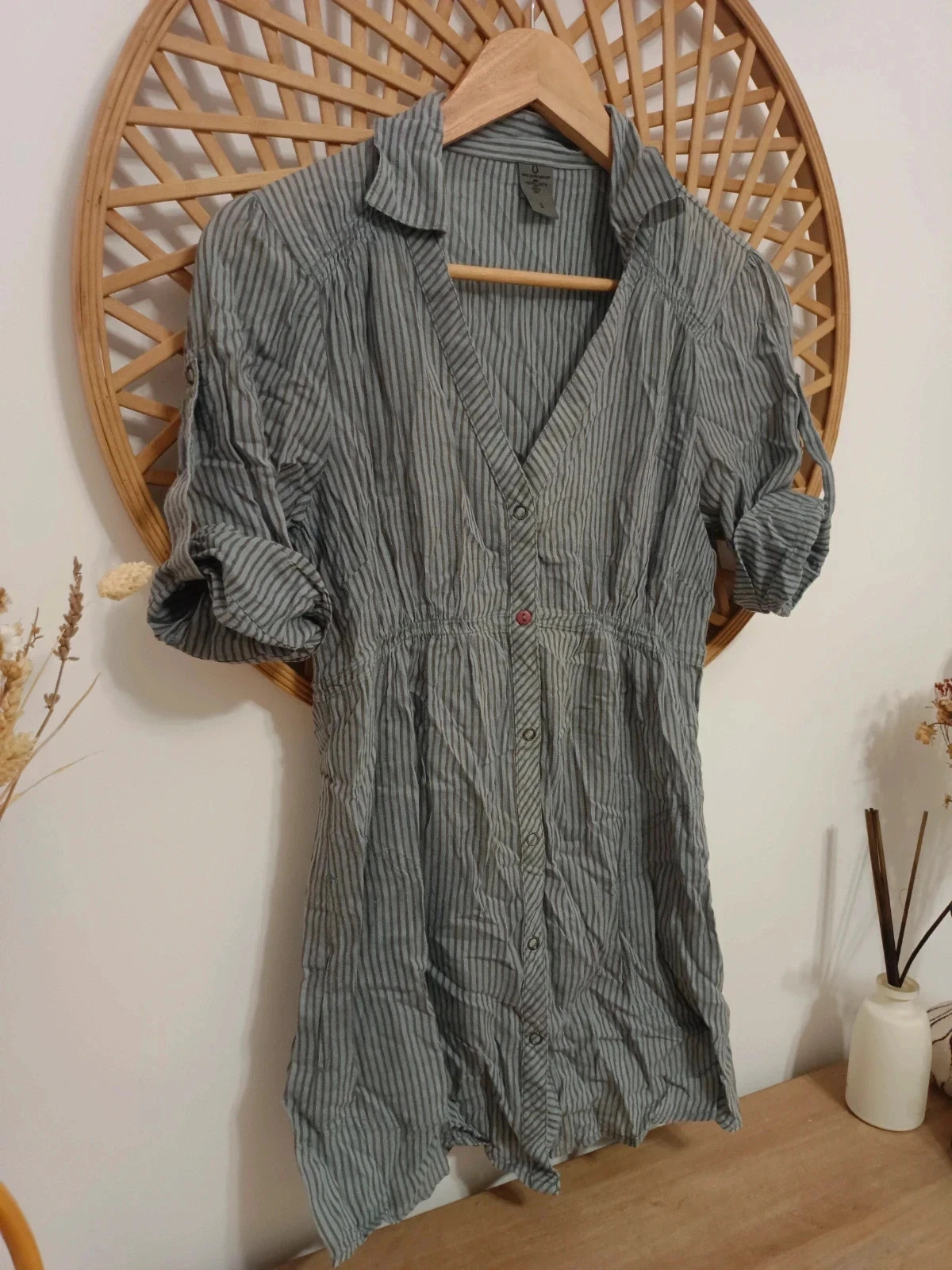 Blusa larga de rayas de la marca Vero Moda Jeans, talla S – Vero Moda – taille S / 36 / 8 3