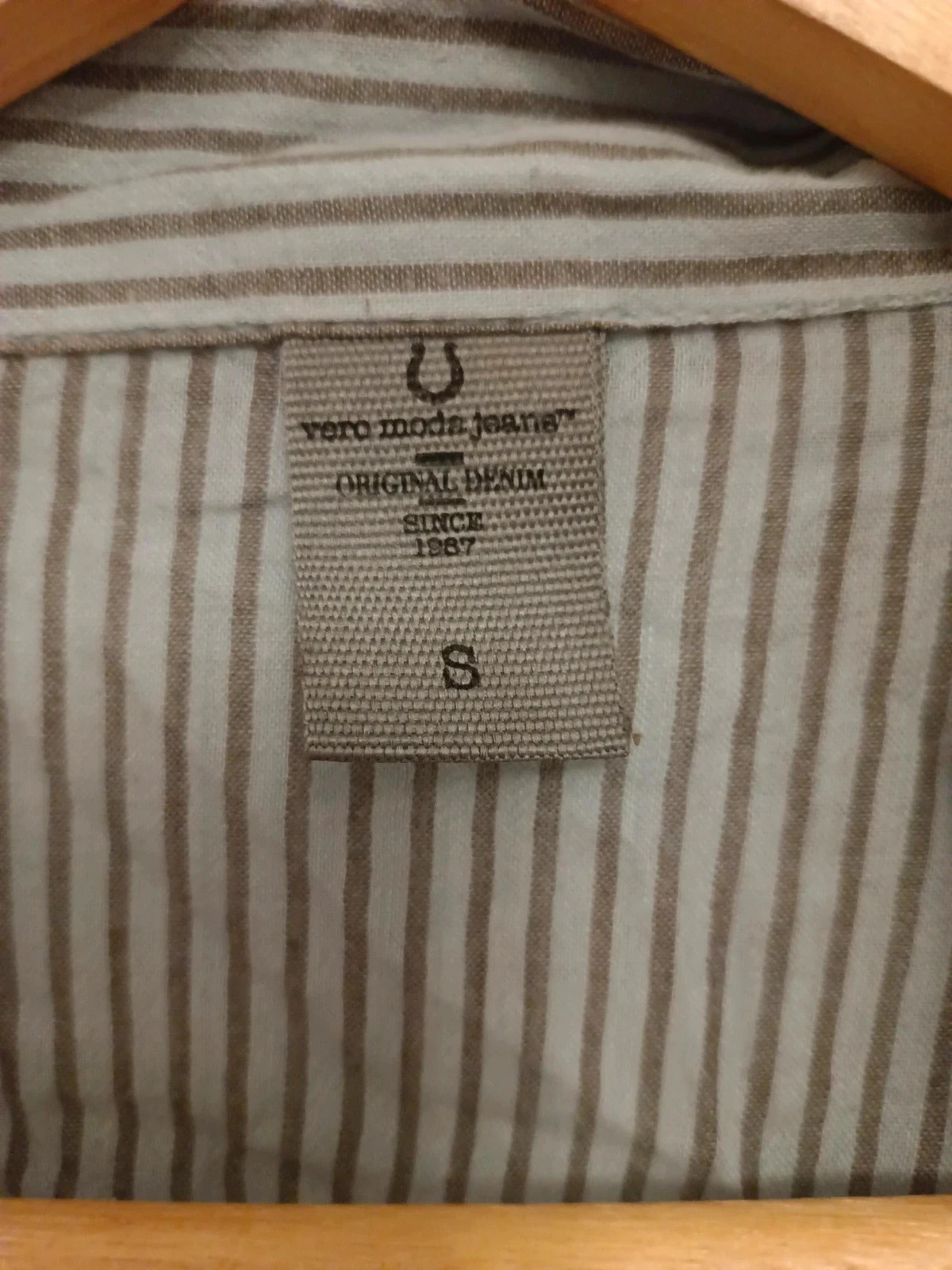 Blusa larga de rayas de la marca Vero Moda Jeans, talla S – Vero Moda – taille S / 36 / 8 5