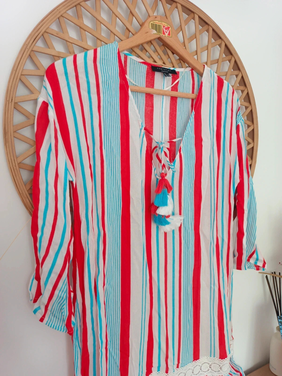 Vestido/Túnica playera Cortefiel Beachwear – Talla S – Cortefiel – taille S / 36 / 8 3