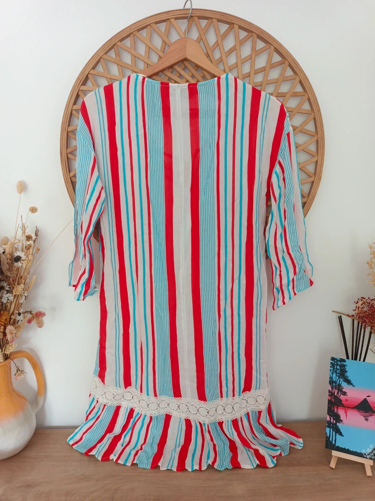 Vestido/Túnica playera Cortefiel Beachwear – Talla S – Cortefiel – taille S / 36 / 8 5