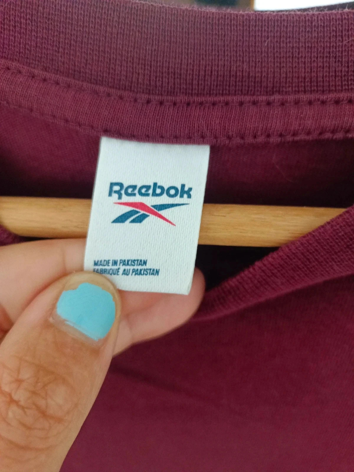 Camiseta Reebok con diseño de bloques de color, talla S – Reebok – taille S 5
