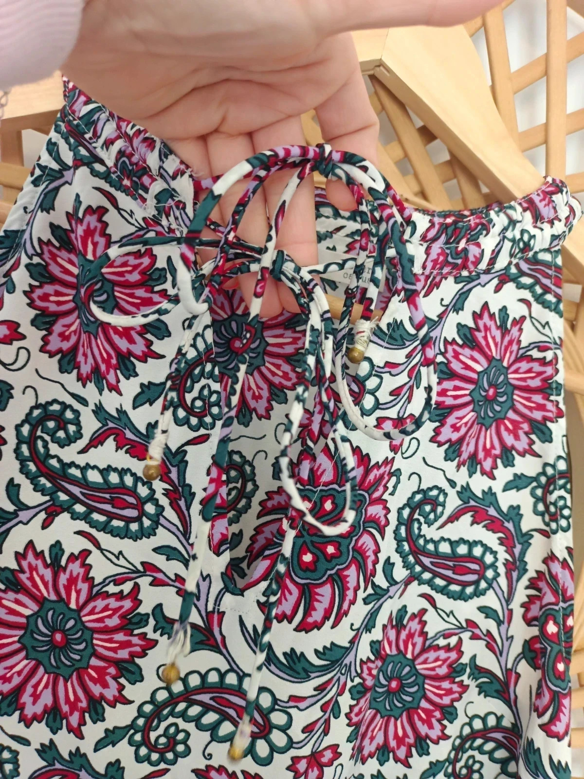 Robe bohème floral paisley boho dress Sfera casual summer vestido hippie chic – Sfera – taille S / 36 / 8 5