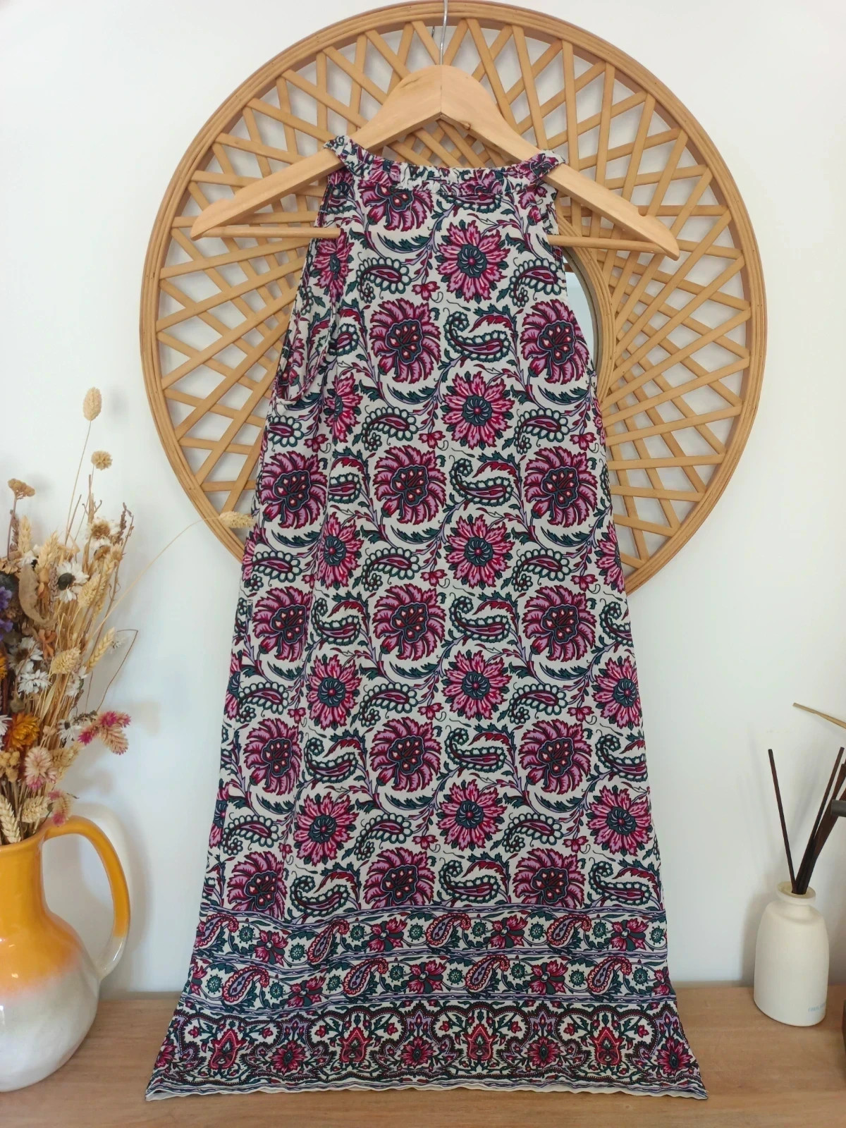 Robe bohème floral paisley boho dress Sfera casual summer vestido hippie chic – Sfera – taille S / 36 / 8 4
