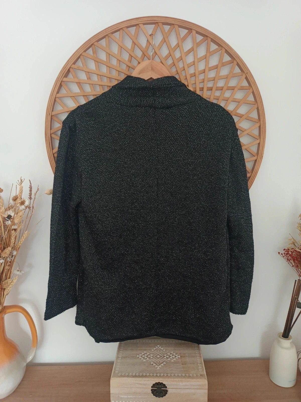 Chaqueta ligera de punto con brillo de la marca Inside. Talla L, estilo fluido y elegante – Inside – taille L / 40 / 12 4