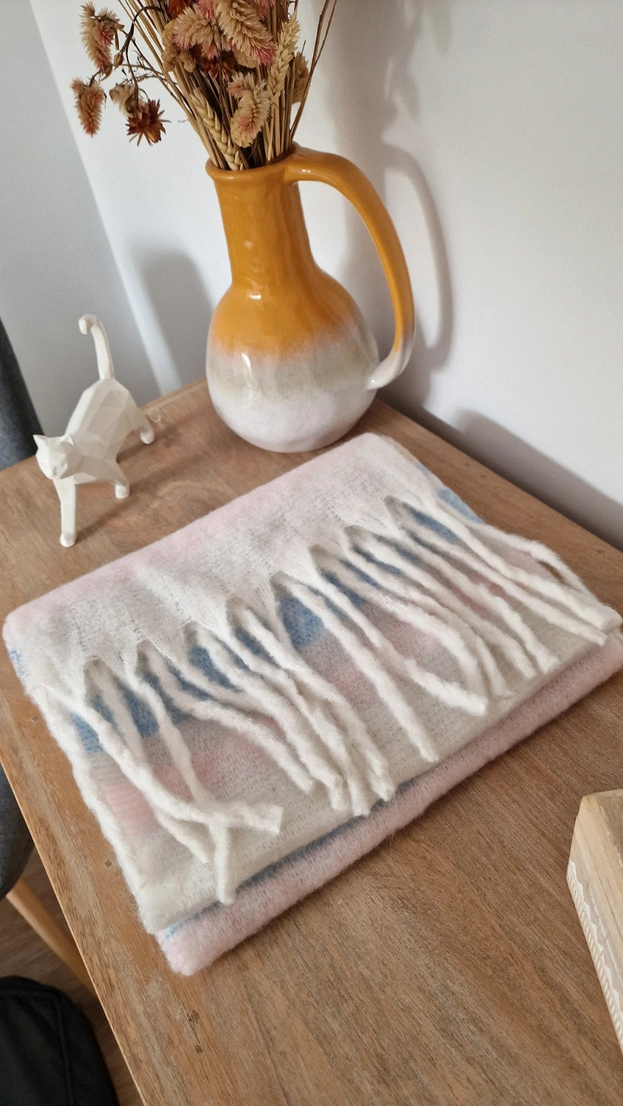 Bufanda pastel de cuadros · Plaid Scarf · Écharpe à Carreaux · Sciarpa – Local 2
