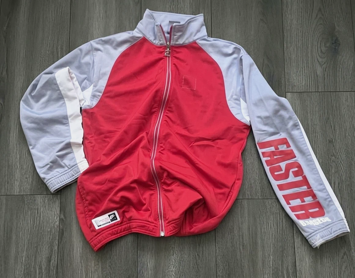 Chaqueta Nike Y2K Roja y Gris