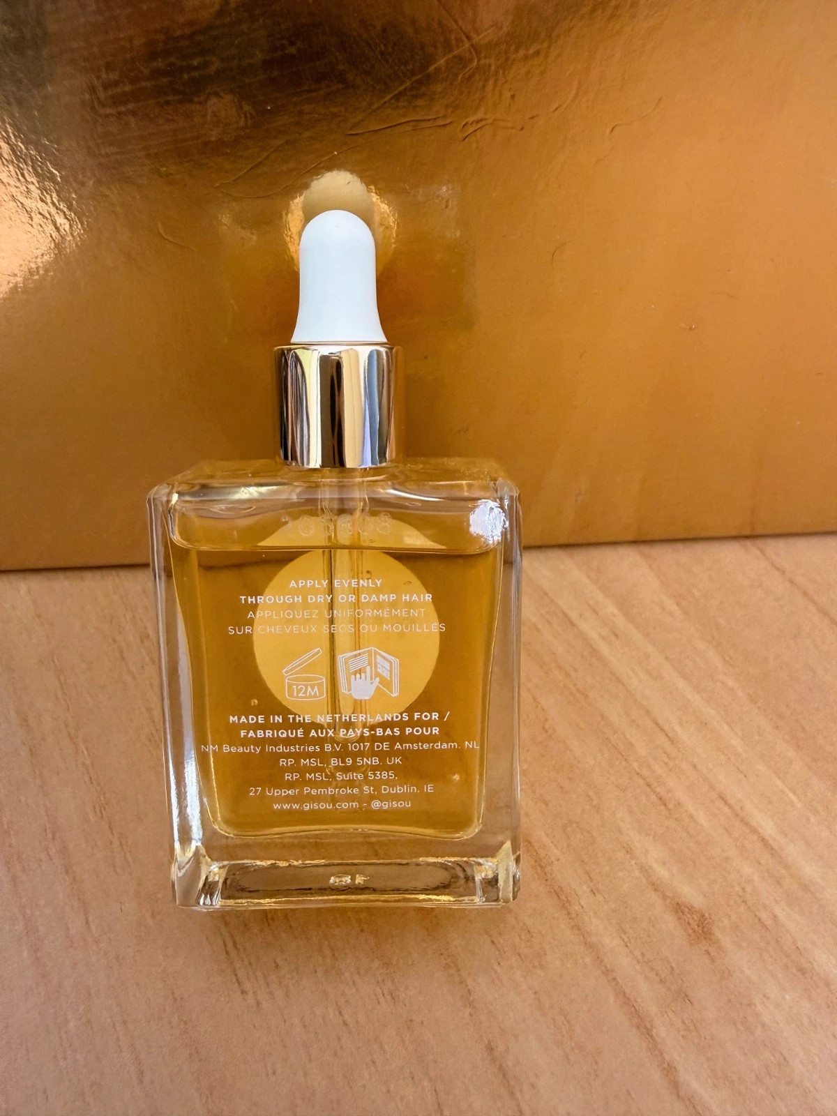 🍯Gisou Honey Infused Hair Oil 20 ml – Nuevo sin abrir – Gisou 3