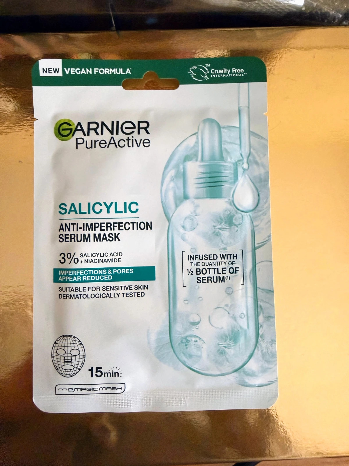 💧Garnier Pure Active Mascarilla Ácido Salicílico | antiimperfecciones💧