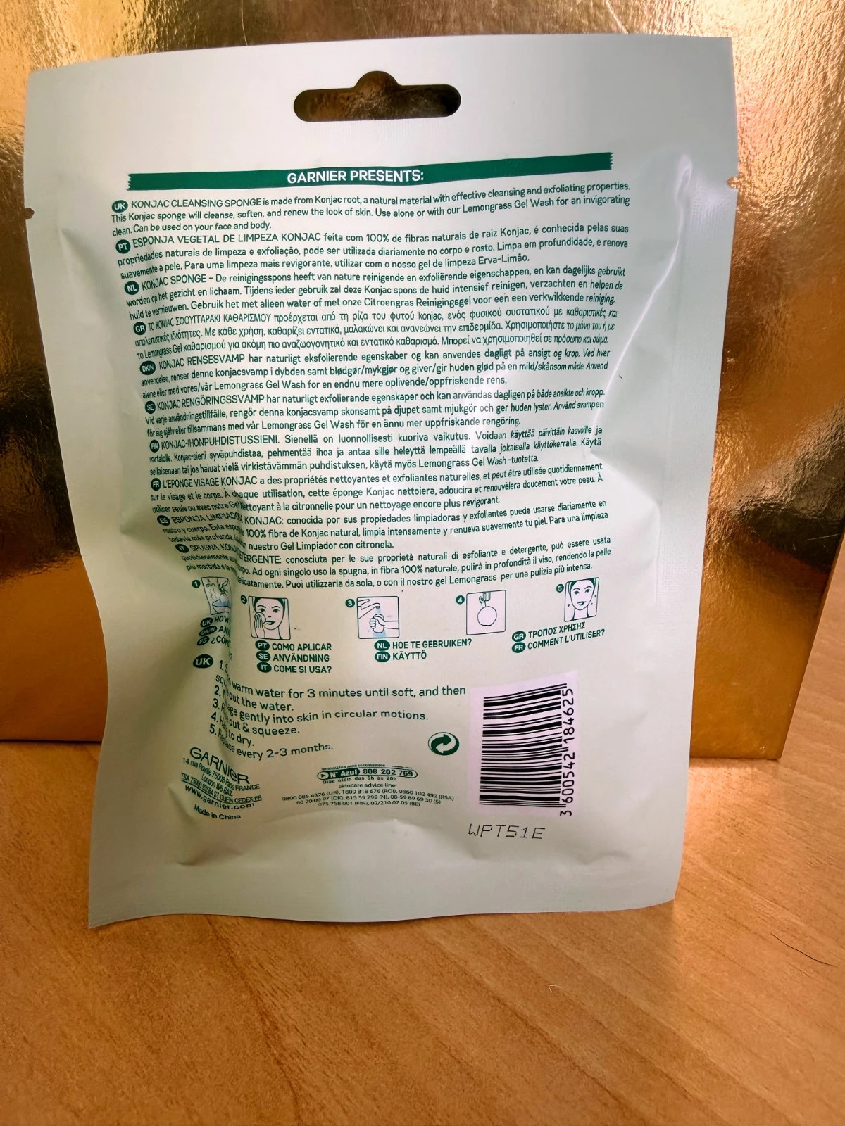 💛Garnier Botanical Cleansing Sponge – Nueva sin abrir💛 – Garnier 3