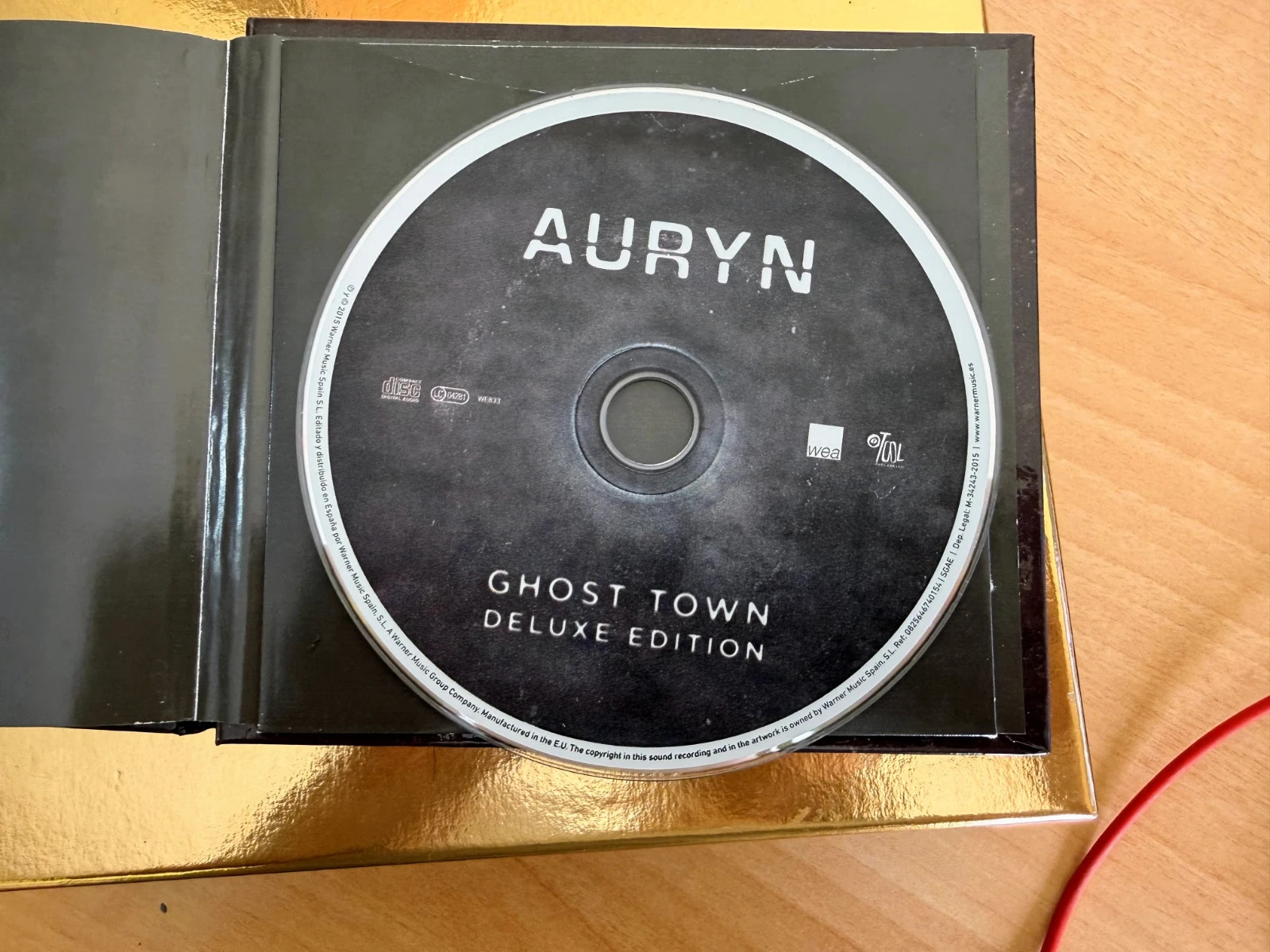 🎶Auryn Ghost Town Deluxe Edition CD Firmado – Nuevo 🎶 2