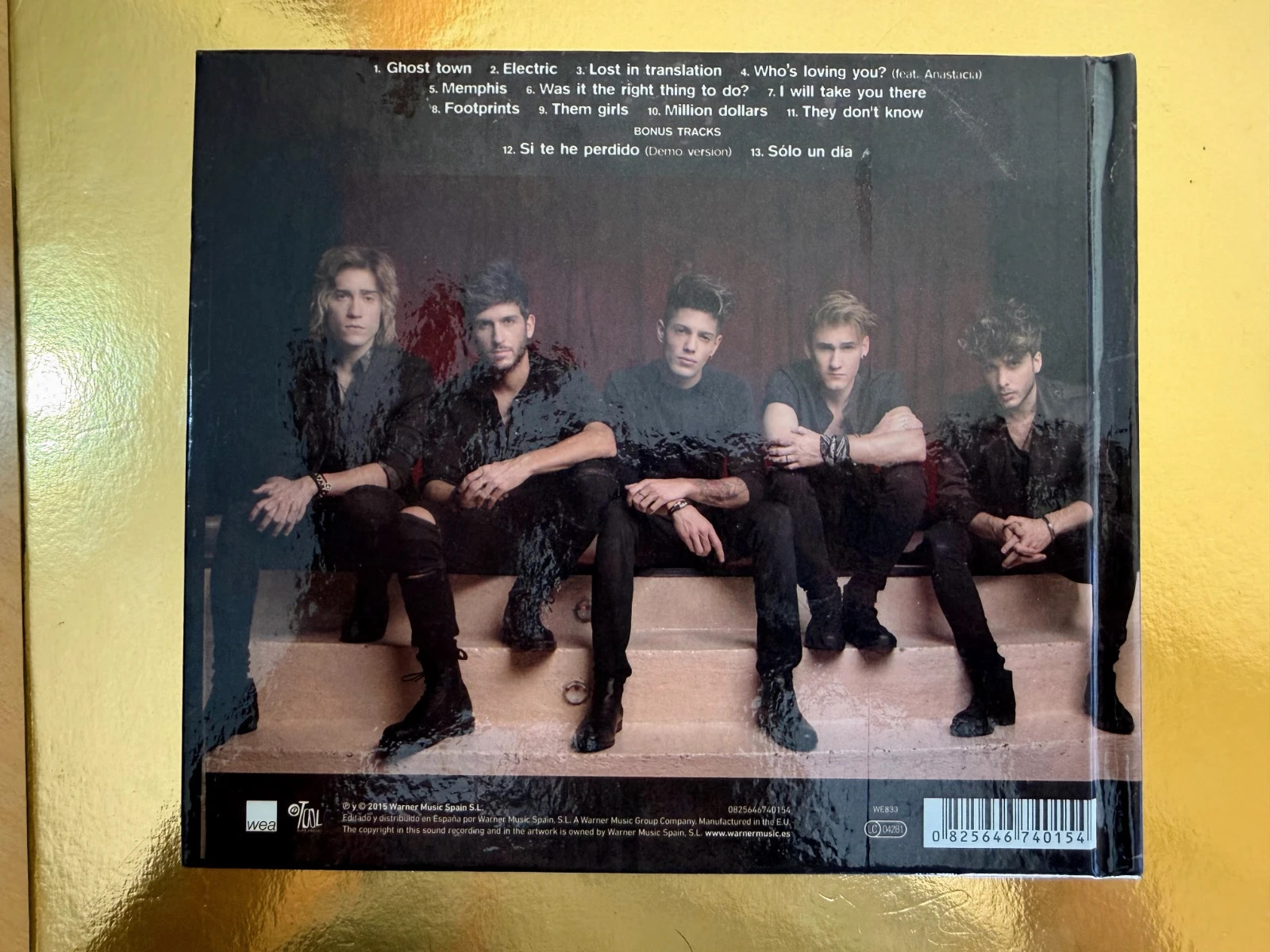 🎶Auryn Ghost Town Deluxe Edition CD Firmado – Nuevo 🎶 5