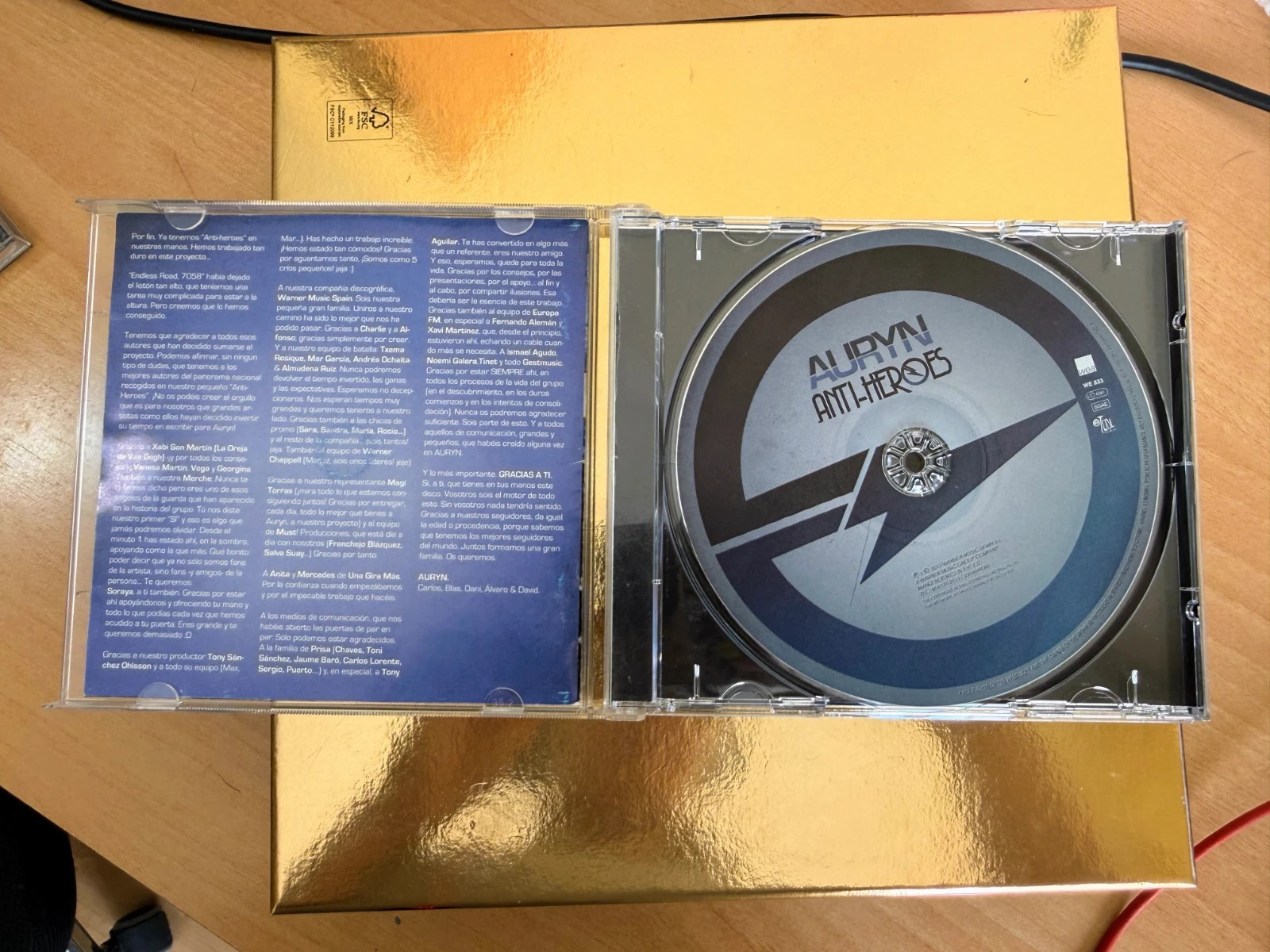🎶Auryn Anti-Héroes CD – Nuevo🎶 2