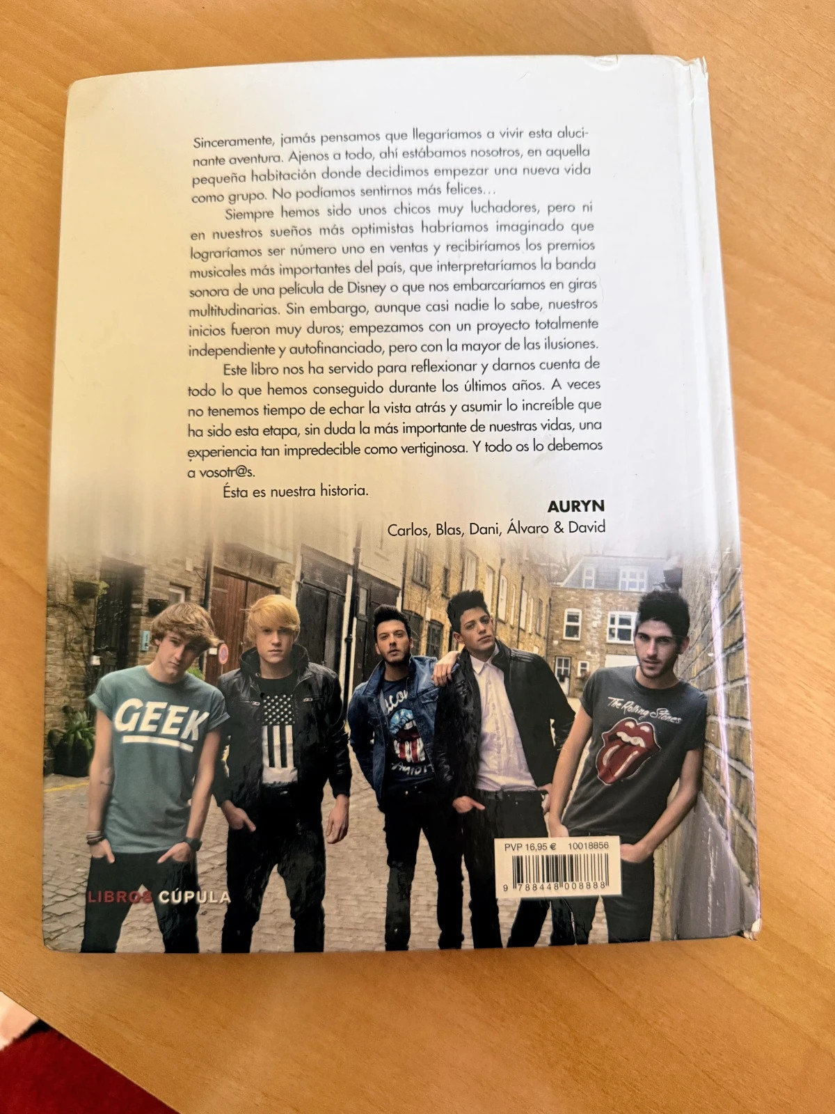 💙Auryn Nuestra Historia Un Camino Sin Fin – Libro Oficial Usado 4