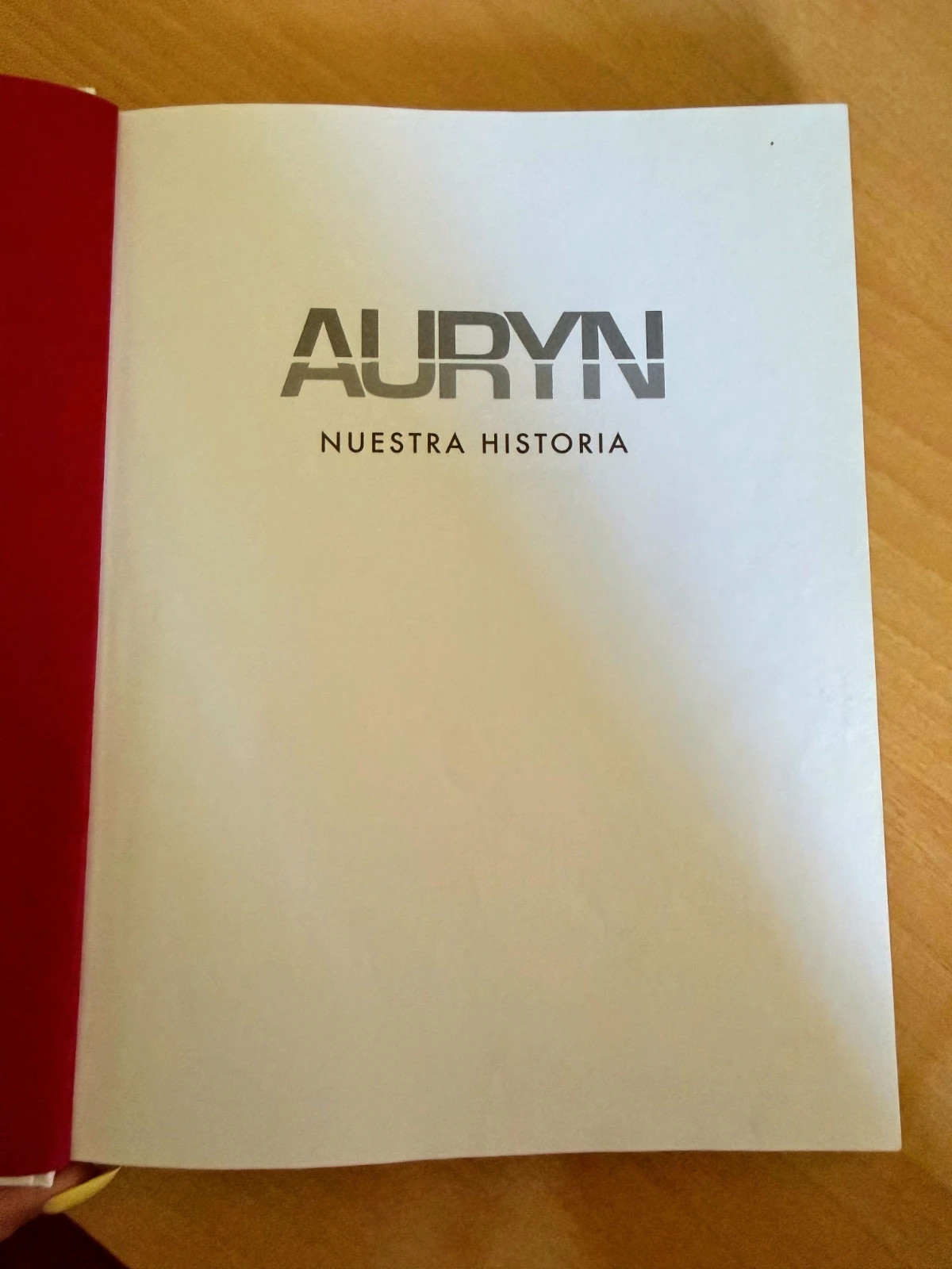 💙Auryn Nuestra Historia Un Camino Sin Fin – Libro Oficial Usado 2