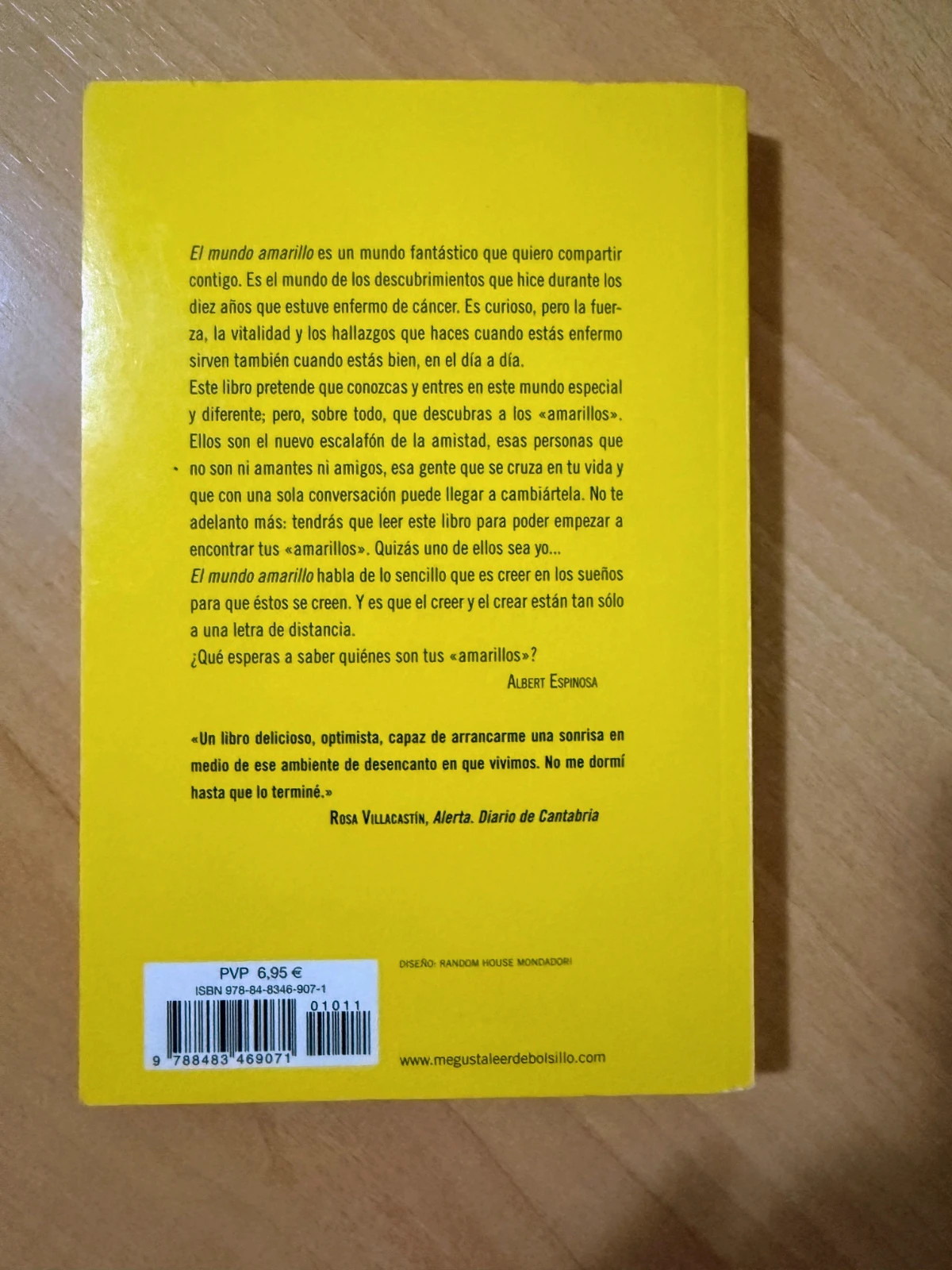 💛Albert Espinosa El mundo amarillo edición bolsillo – Nuevo sin leer 5