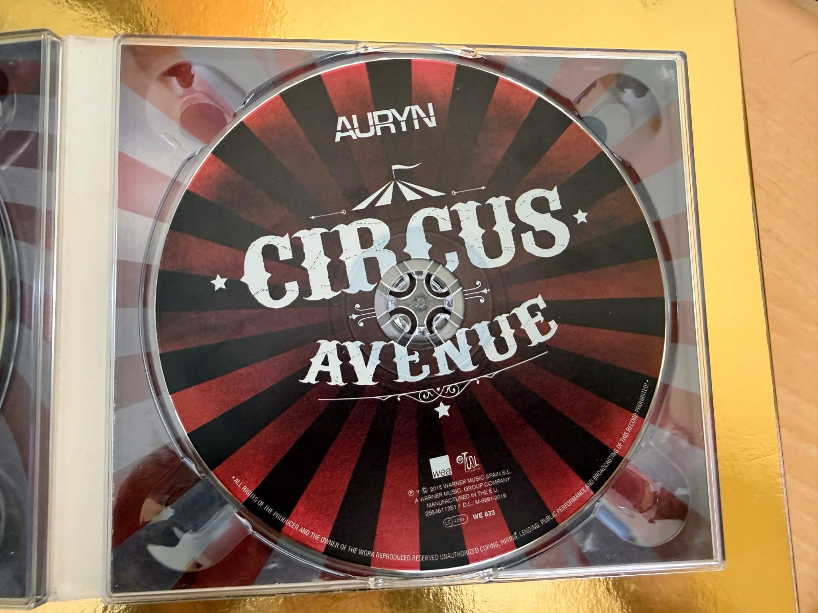 🎶Auryn Circus Avenue Night CD Firmado – Nuevo 🎶 2