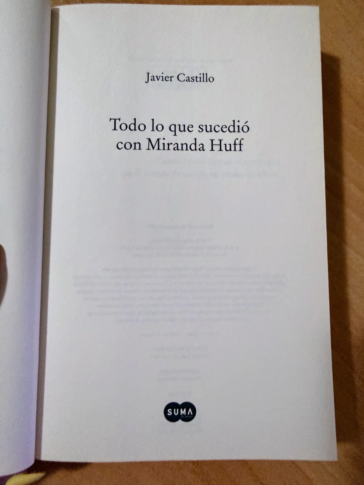 🔎Javier Castillo Todo lo que sucedió con Miranda Huff – Como nuevo 4