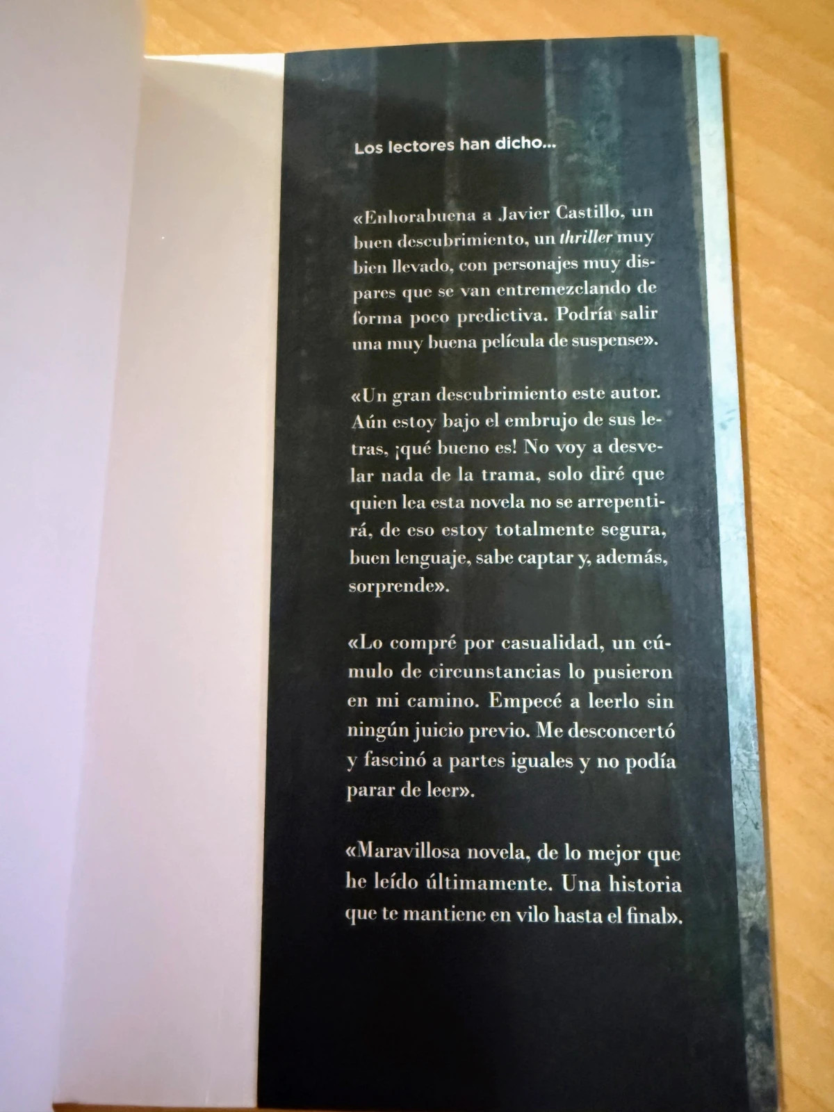 Javier Castillo El día que se perdió la cordura Firmado –Como nuevo 4