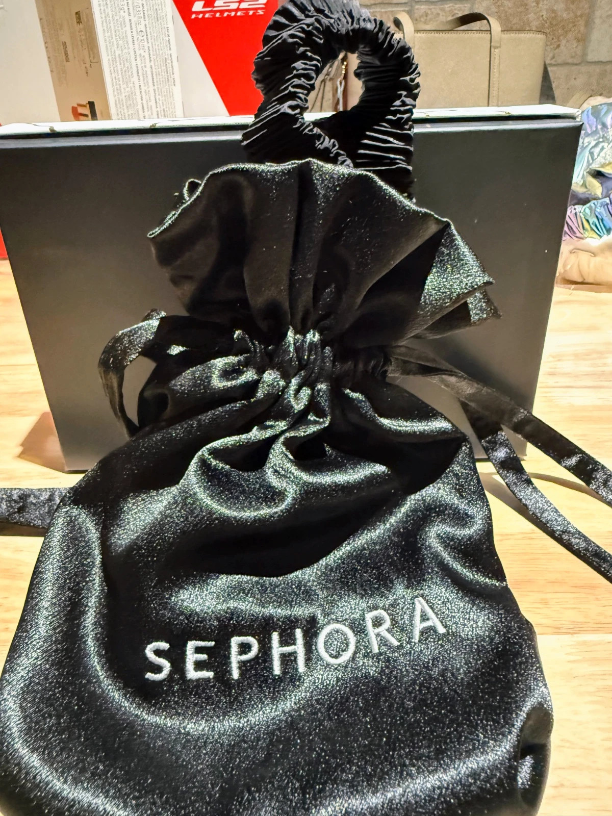 🖤Bolso negro Sephora Collection – Bolso maquillaje nuevo sin usar