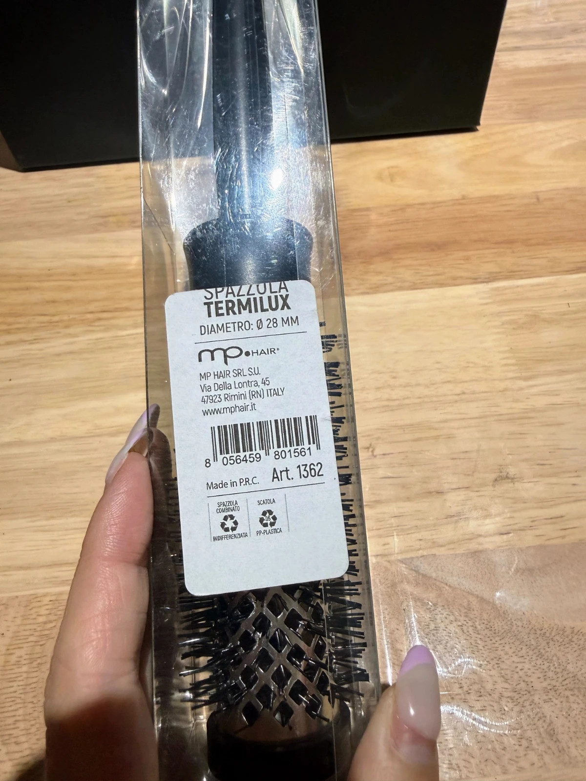 💖Cepillo térmico Spazzola Termilux 28 mm – Cepillo profesional nuevo sin usar – termilux 2