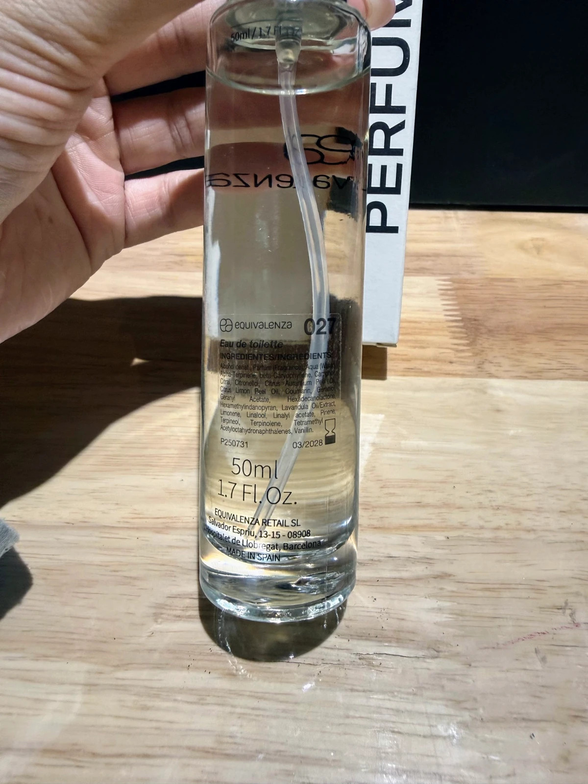 💖Equivalenza Eau de Toilette 027 50 ml – Perfume nuevo sin abrir – Equivalenza 3