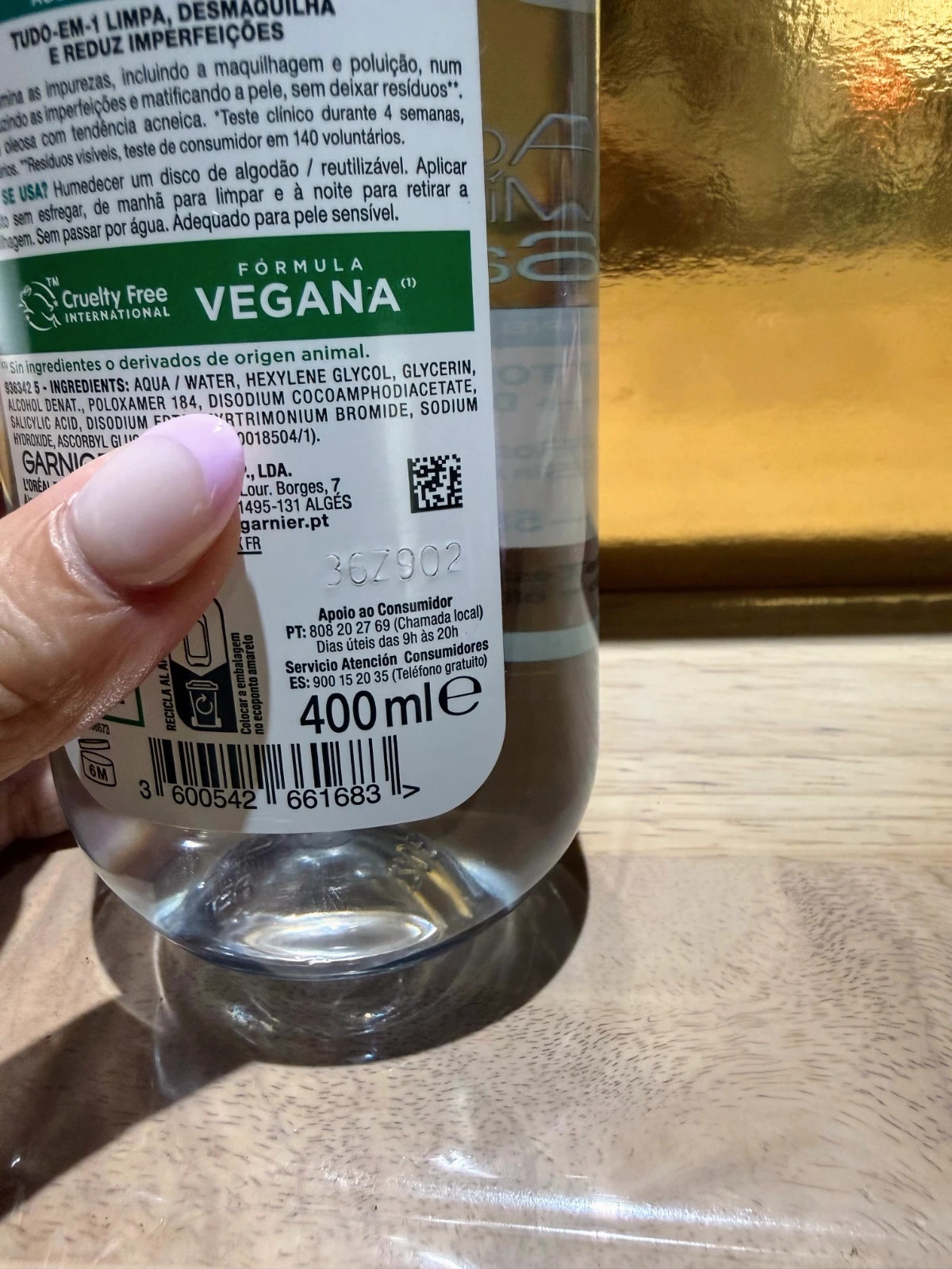 💚Garnier Agua Micelar con Ácido Salicílico 400 ml | piel grasa y poros💚 – Garnier 2