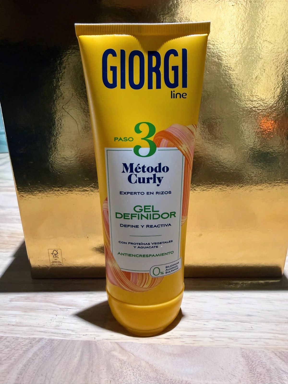 💛Giorgi Line Método Curly Gel Definidor 250 ml | rizos definidos anti-frizz💛