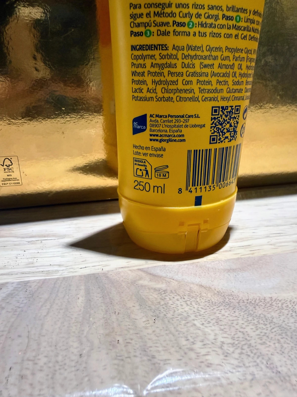 💛Giorgi Line Método Curly Gel Definidor 250 ml | rizos definidos anti-frizz💛 – Giorgi 2