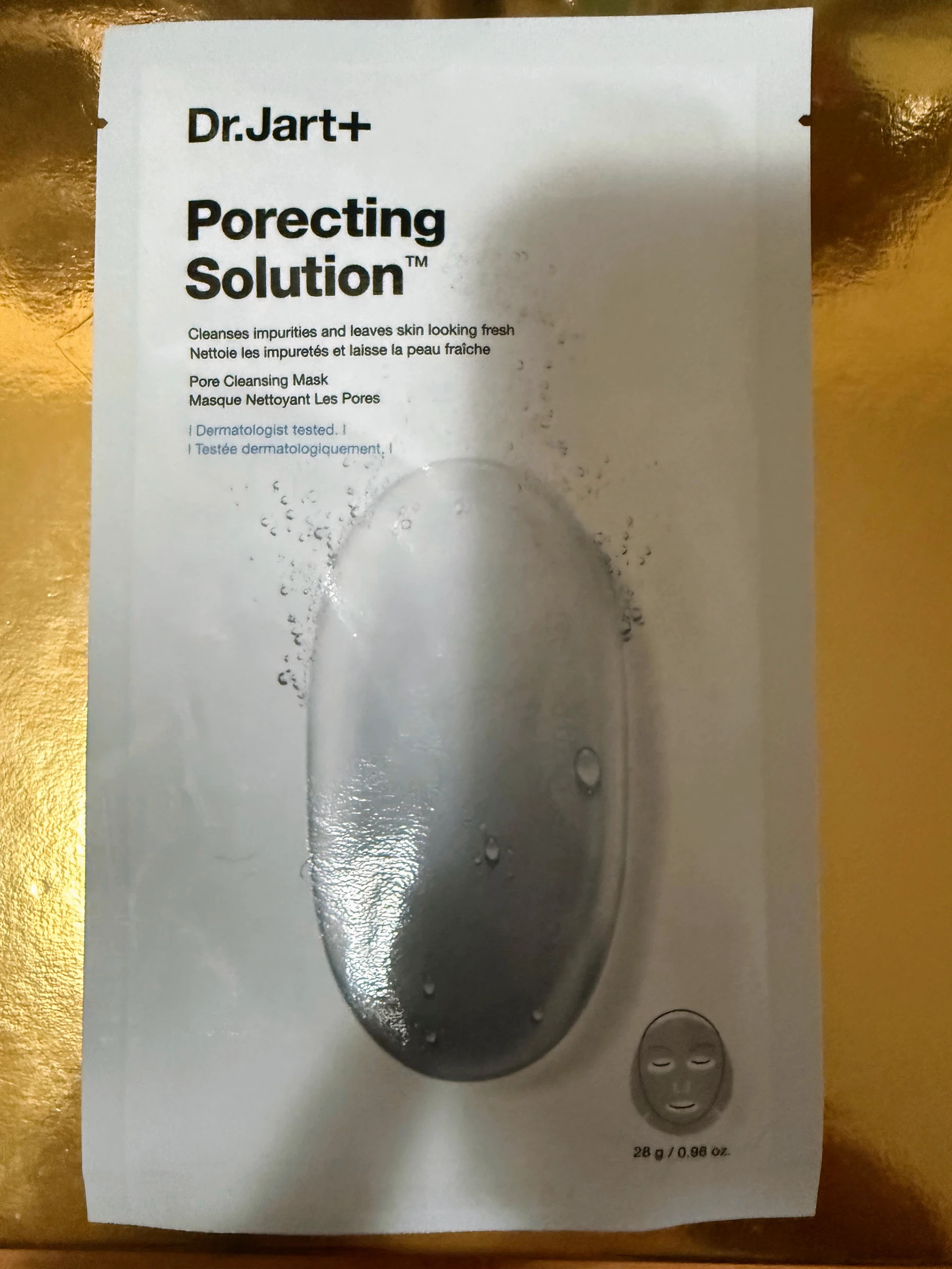 🧴Dr. Jart+ Porecting Solution Mask 28 g – Nueva🧴