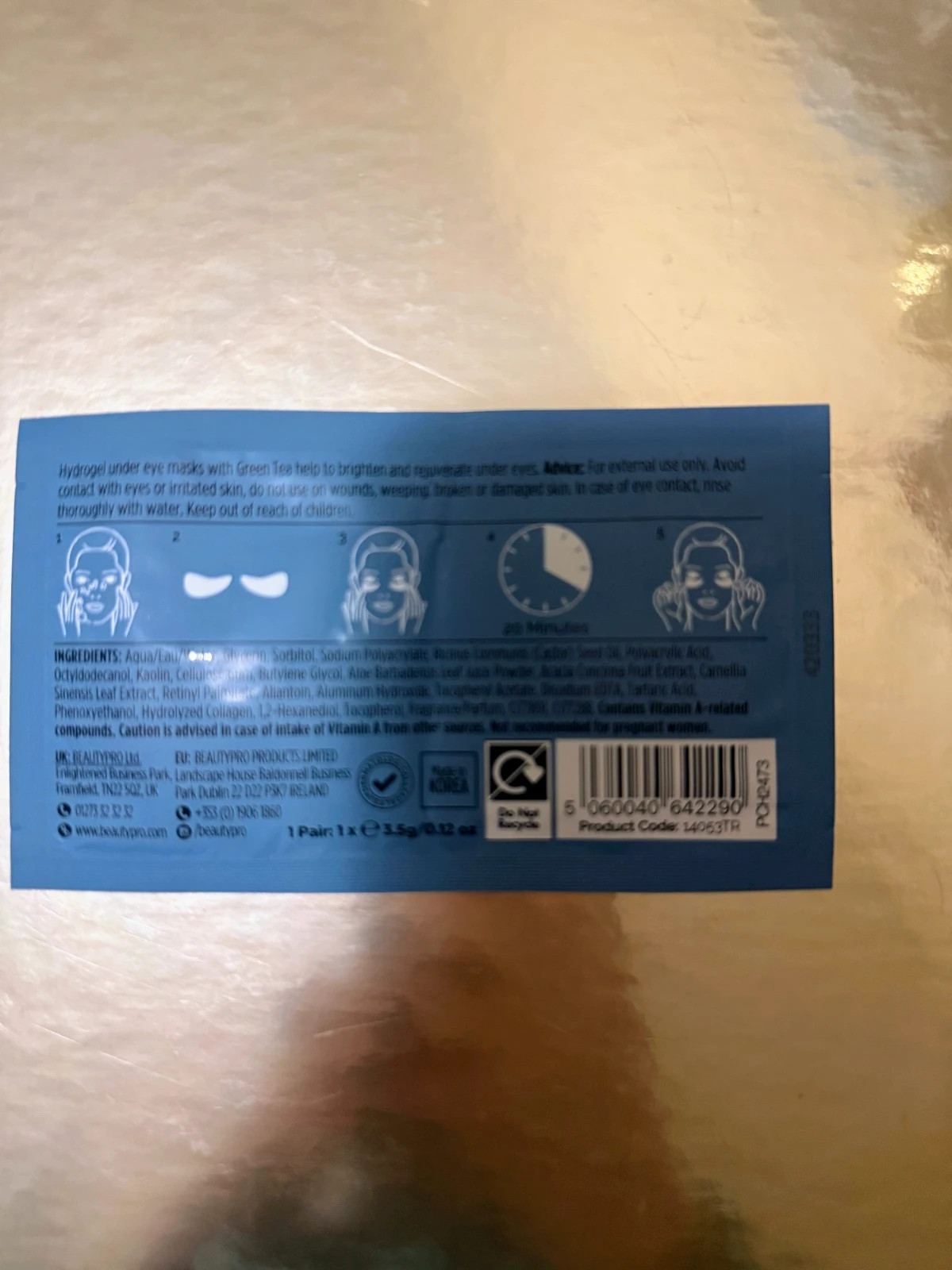 👁BeautyPro Eye Therapy Anti-Ageing Under Eye Mask | nuevos parches ojos👁 – Beauty Pro 2