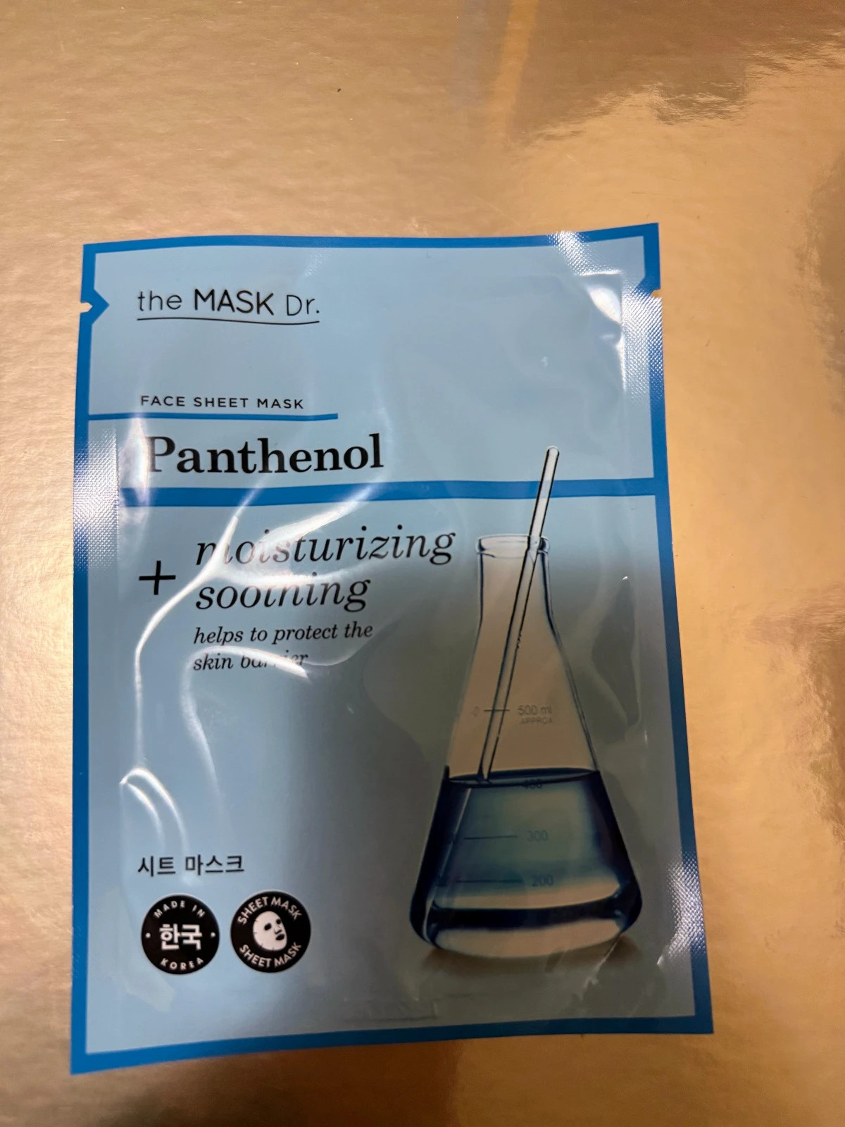 💧The Mask Dr. Face Panthenol Sheet Mask | nueva mascarilla hidratante y calmante💧
