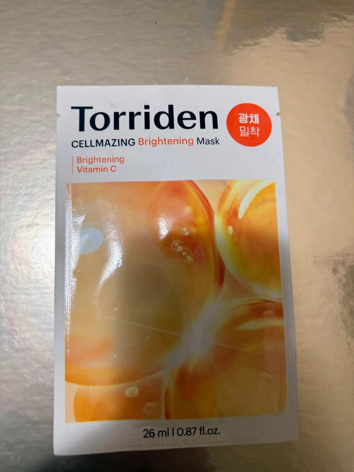 Torriden Cellmazing Brightening Vitamin C Sheet Mask | nueva mascarilla iluminadora