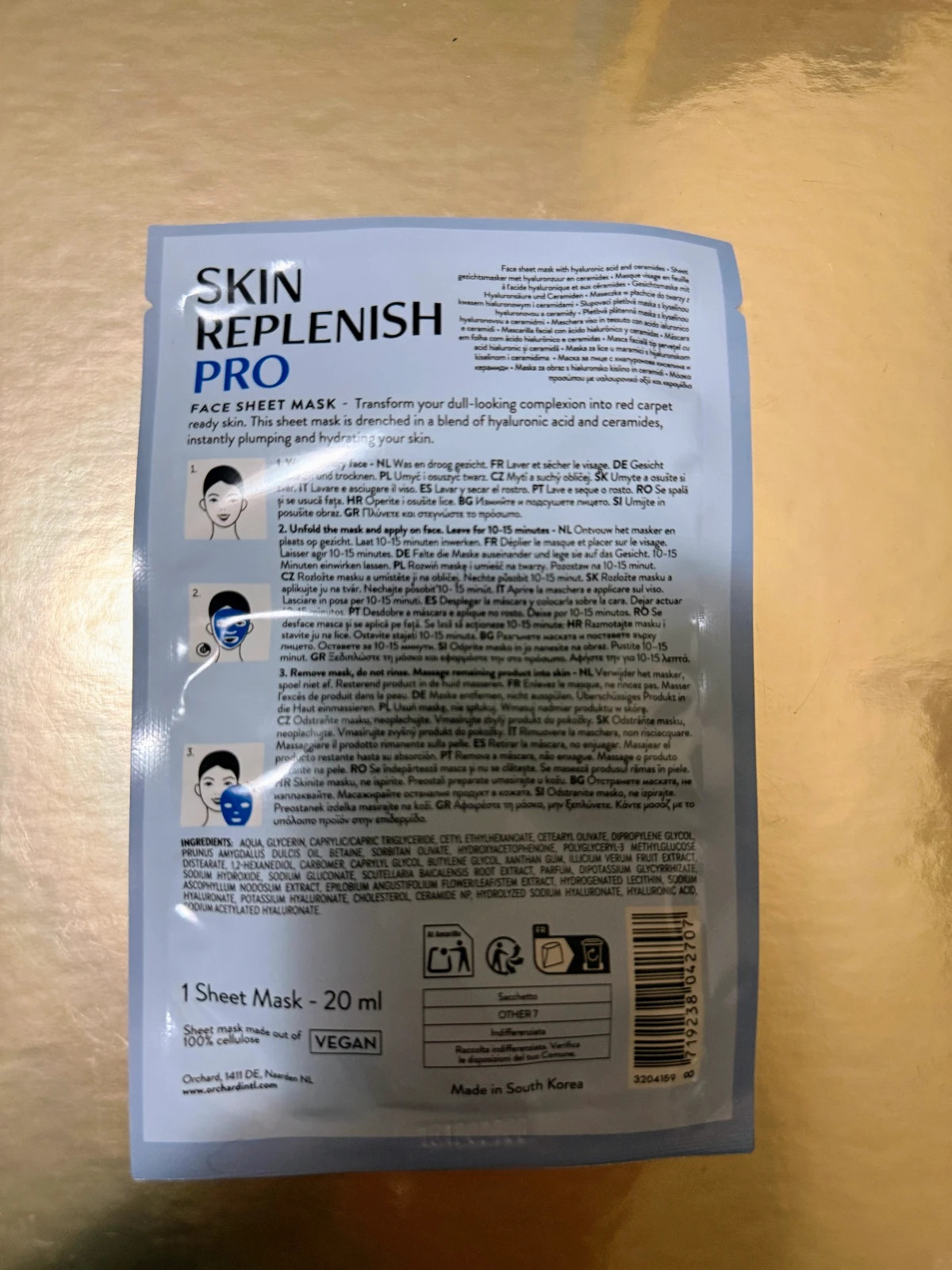 💧The Mask Dr. Skin Replenish Pro Hyaluronic Acid + Ceramides Sheet Mask💧 – the MASK Dr. 2
