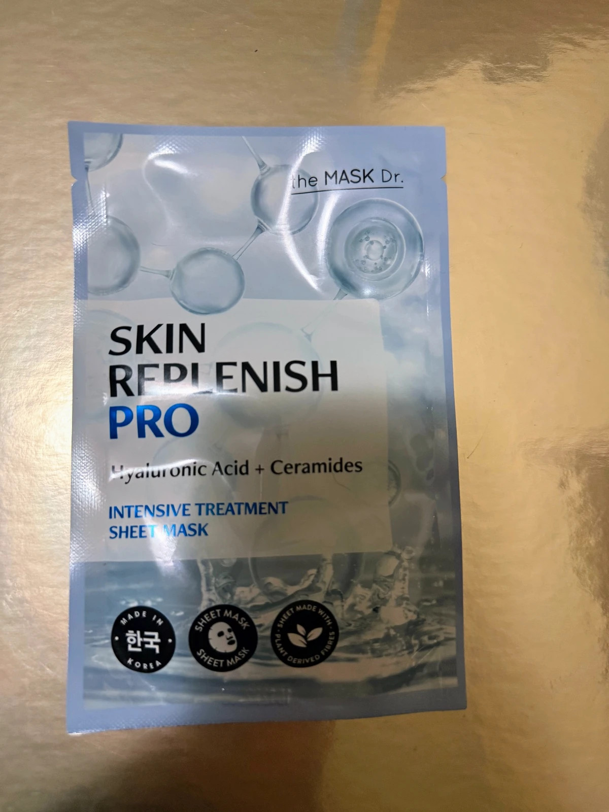 💧The Mask Dr. Skin Replenish Pro Hyaluronic Acid + Ceramides Sheet Mask💧
