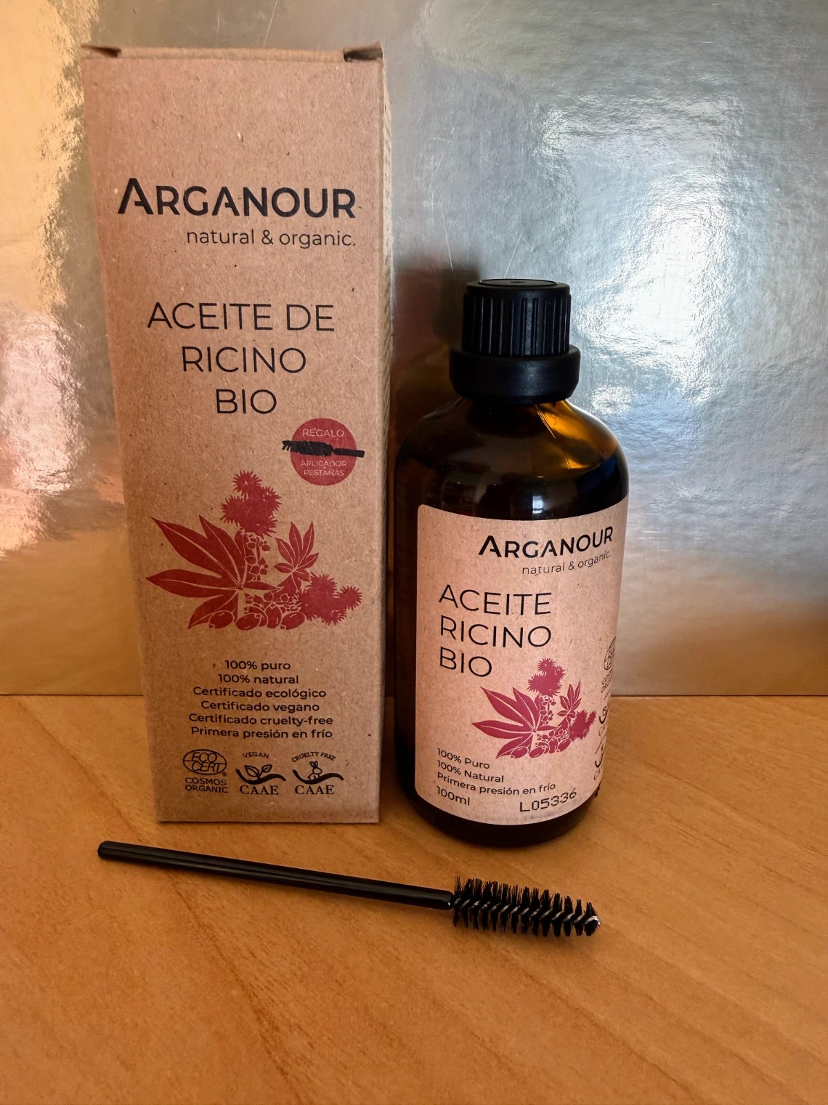 🌿Arganour Aceite de Ricino 100 ml 🌿 con aplicador | crecimiento pestañas y cabello | nuevo – Arganour 2