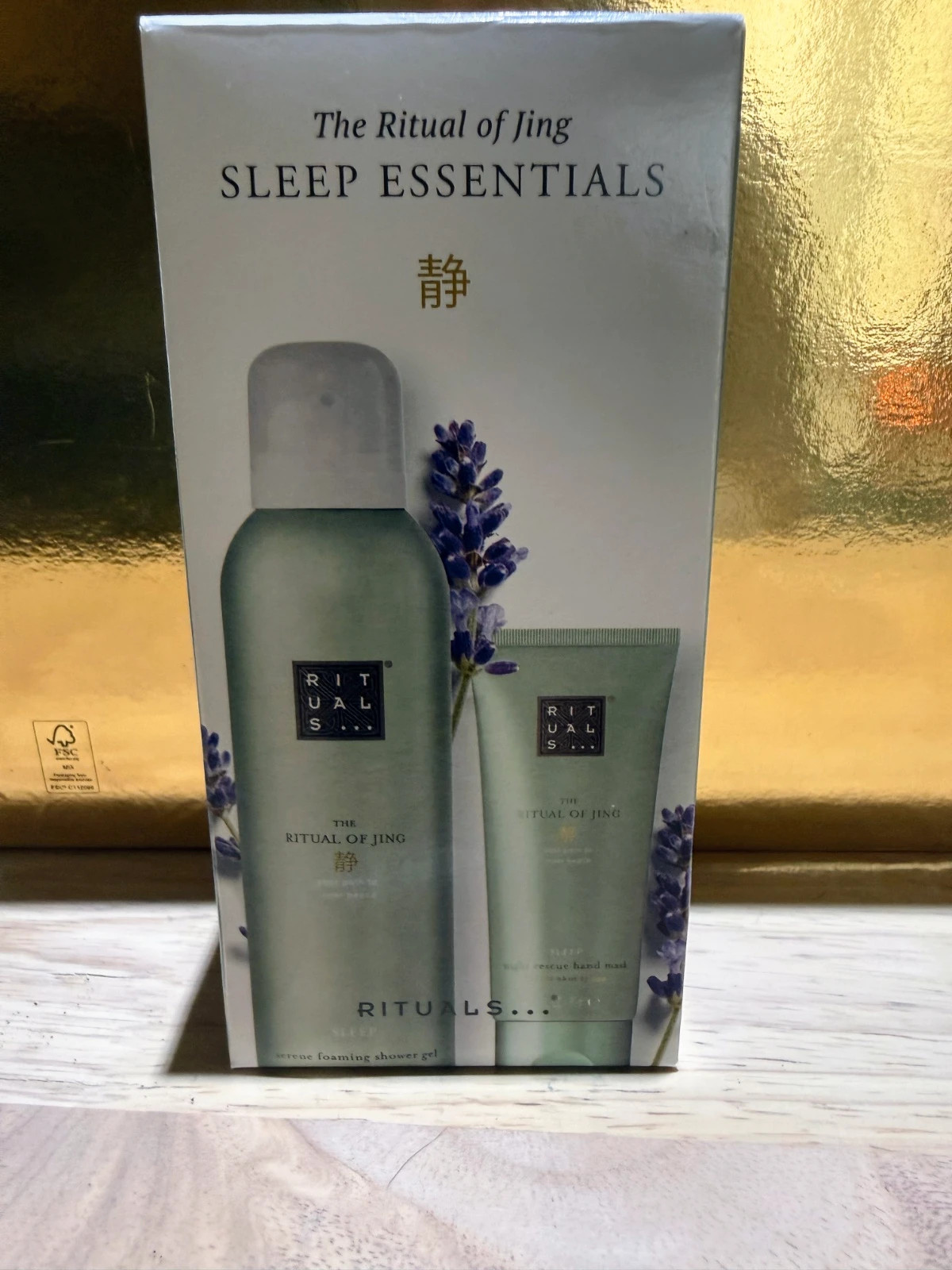 💖Pack Rituals Jing Sleep Essentials 50 ml + 40 ml | ducha + mascarilla manos💖