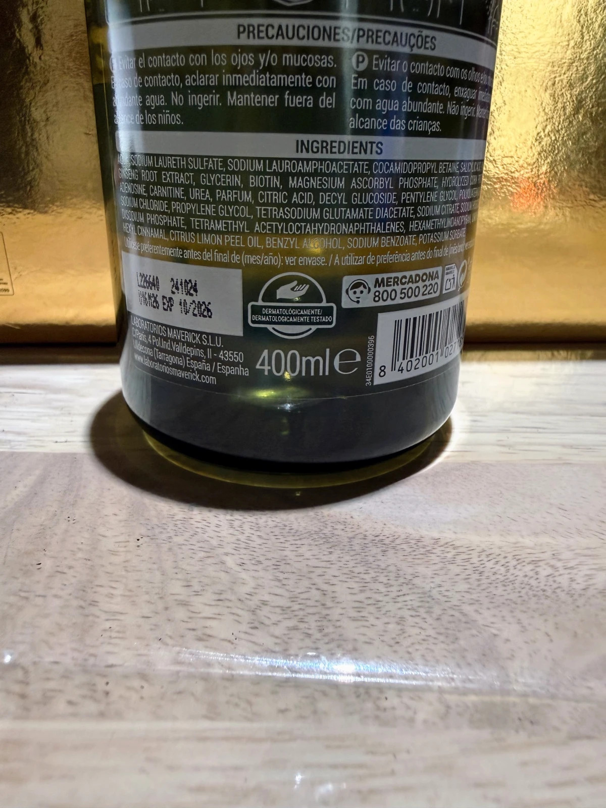 💚Deliplus Champú Anticaída Fortificante 400 ml | fortalecimiento capilar💚 – Deliplus 2