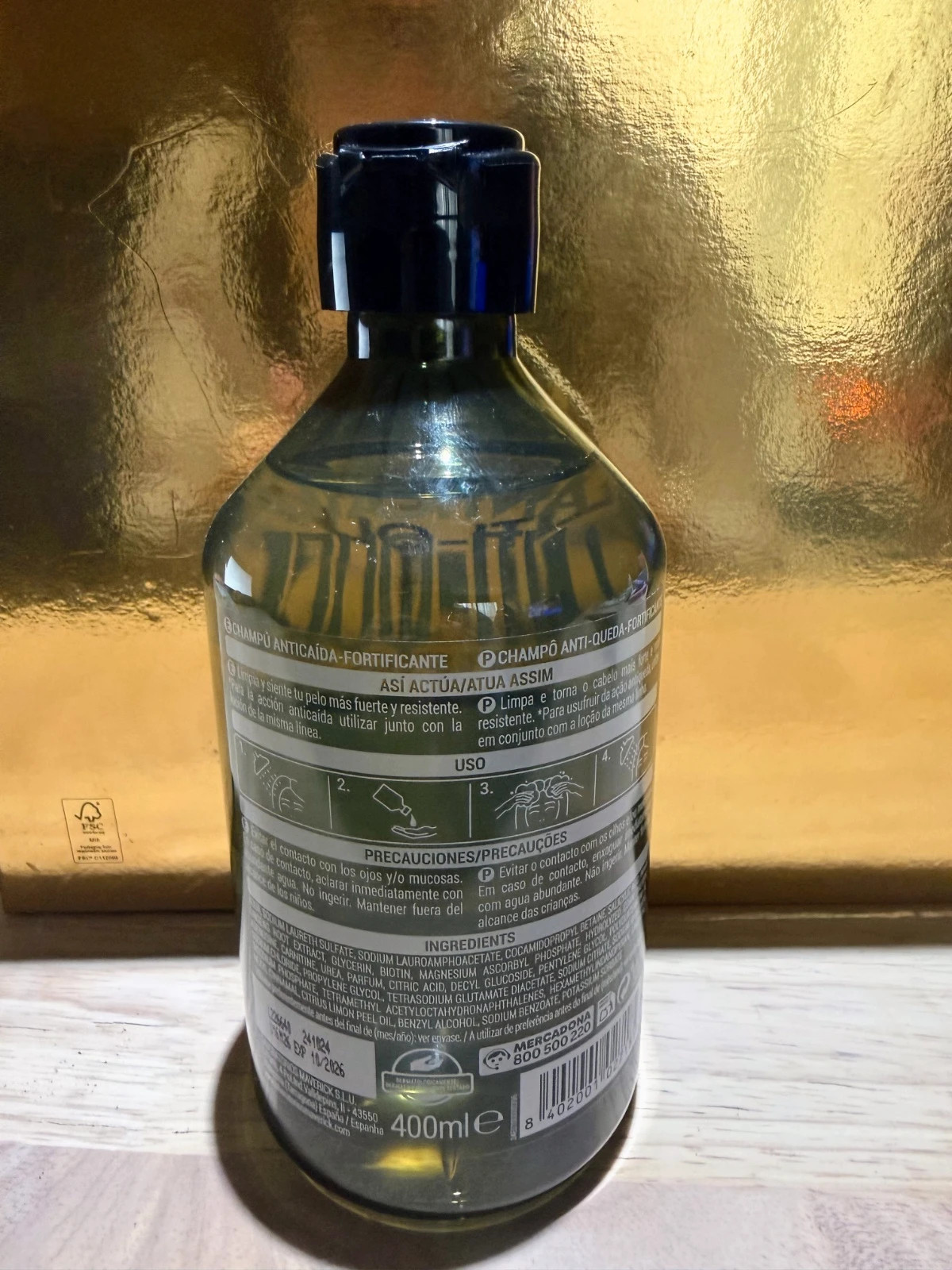 💚Deliplus Champú Anticaída Fortificante 400 ml | fortalecimiento capilar💚 – Deliplus 3