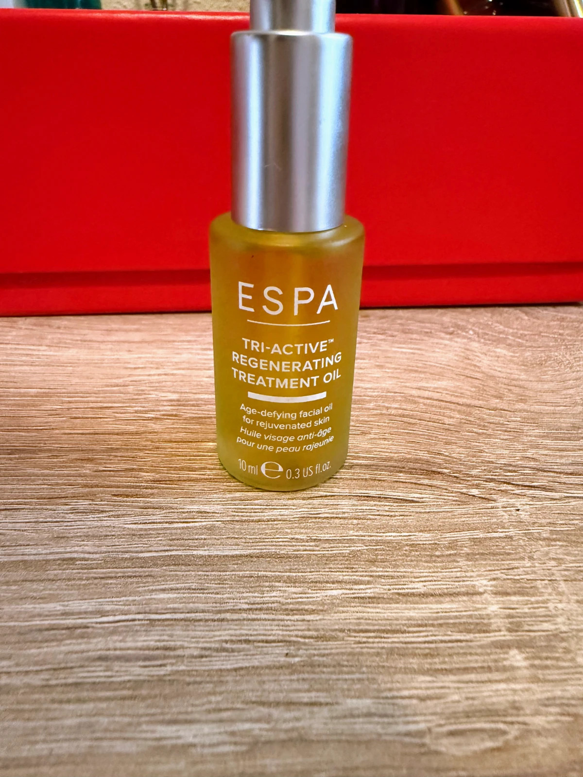 🌿ESPA Tri‑Active Regenerating Nourishing Facial Oil 10 ml | aceite facial hidratante y regenerador 🌿