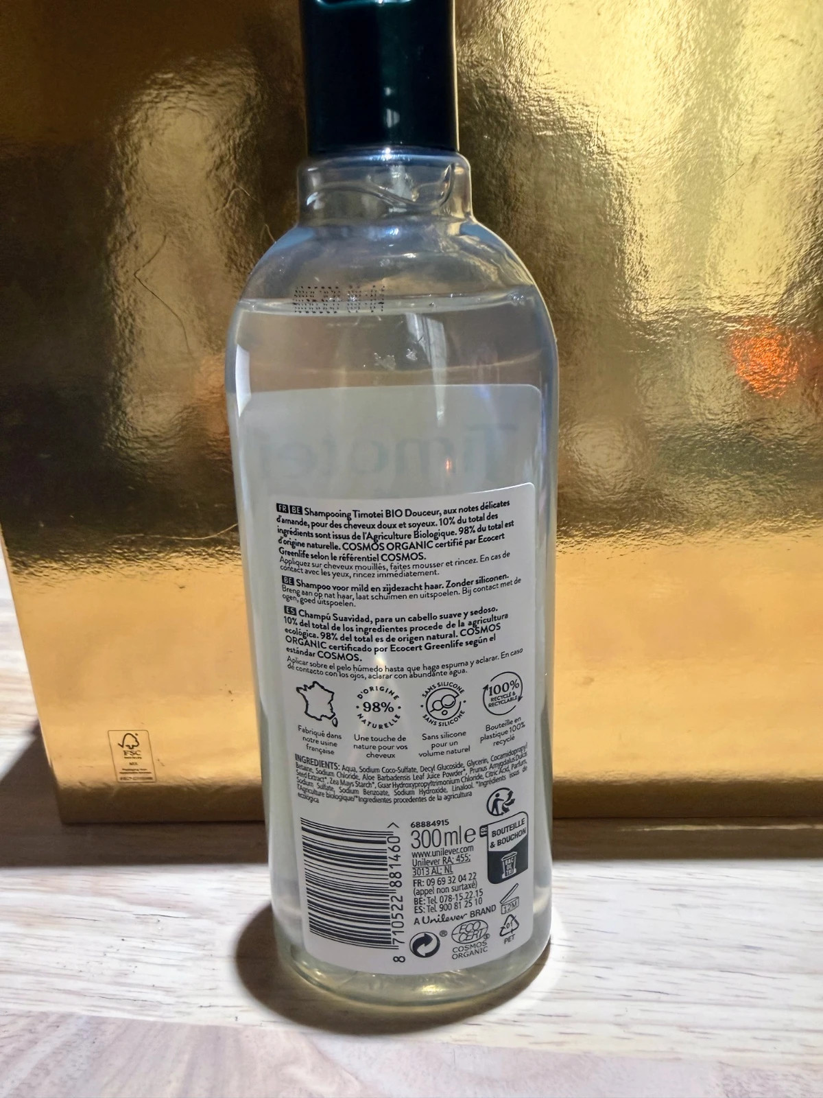 💛Timotei Bio Champú Leche de Almendra 300 ml | suavidad e hidratación💛 – Timotei 2