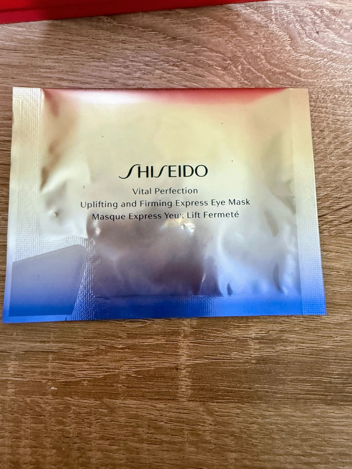 🧴Shiseido Vital Perfection Express Eye Mask – 1 par | mascarilla reafirmante ojos🧴