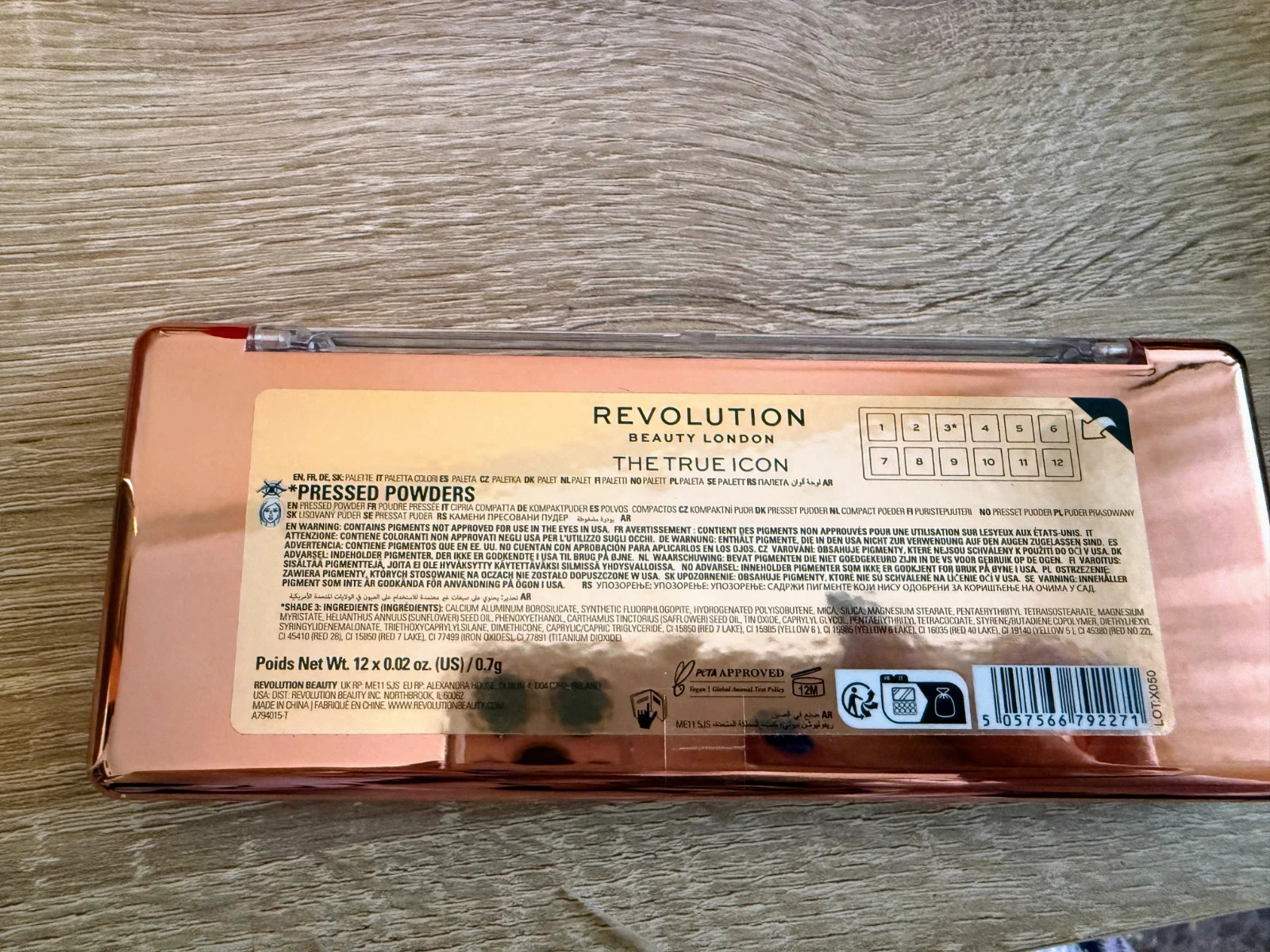 🤎Makeup Revolution True Icon Bronze Palette – 12 Sombras | paleta de sombras cálidas y versátiles🤎 – Makeup Revolution 2