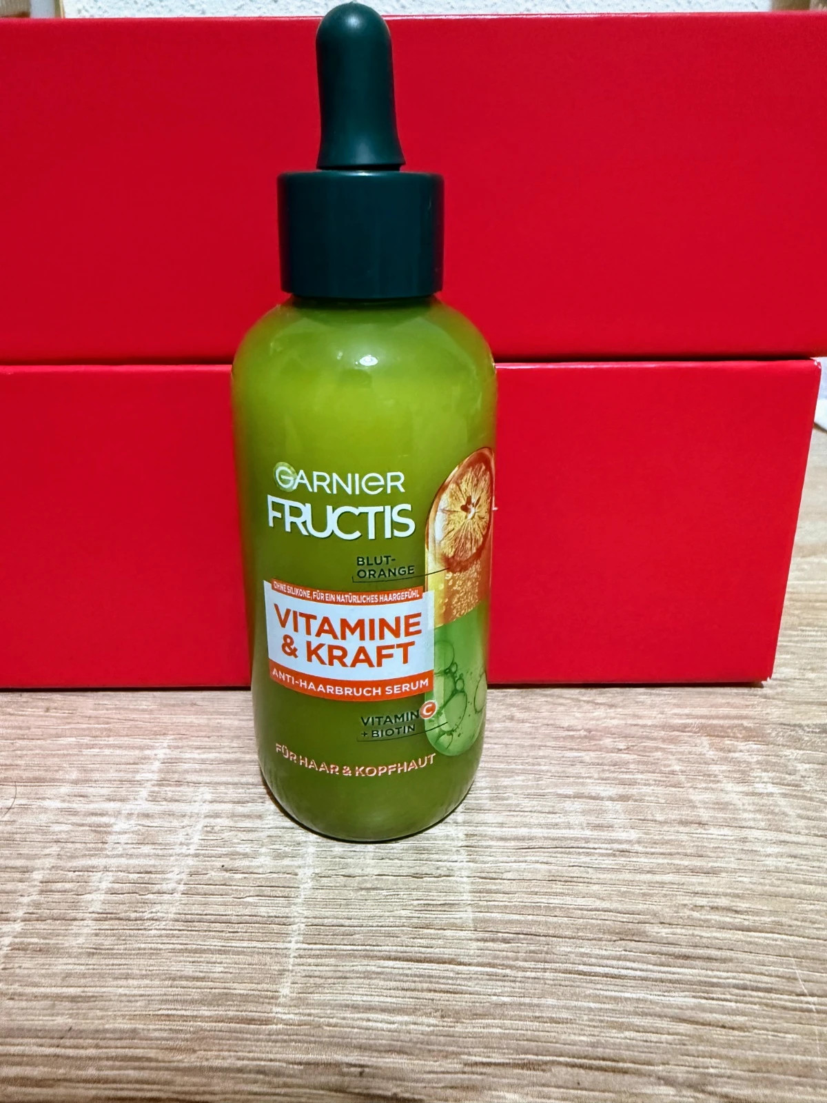 💧Garnier Fructis Vitaminas & Kraft Sérum 125 ml | sérum fortificante antirrotura💧