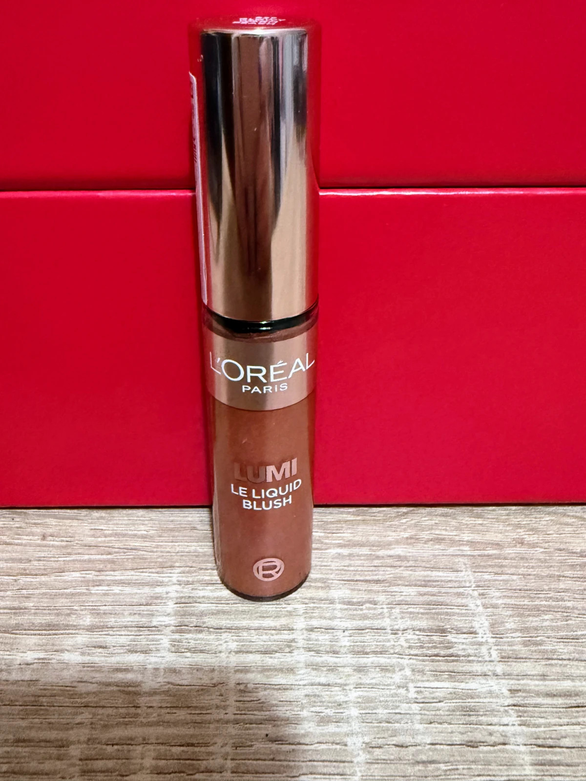 💖L’Oréal Lumi Le Liquid Blush 627 Glowy Warm Peach | colorete líquido luminoso