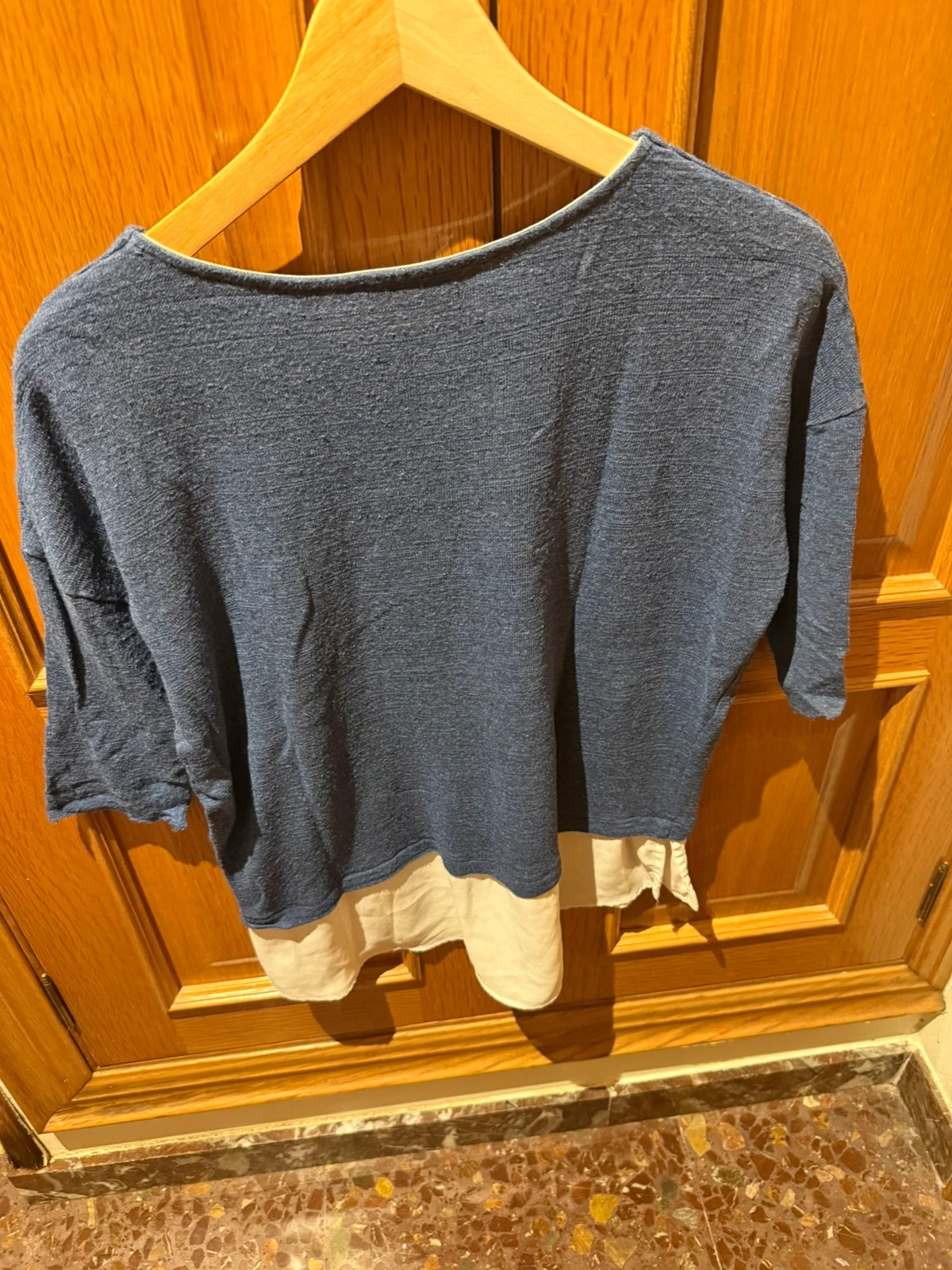 🤍Camiseta Stradivarius azul🤍 manga 3/4 | talla S Nuevo sin etiqueta – Stradivarius – taille S / 36 / 8 3
