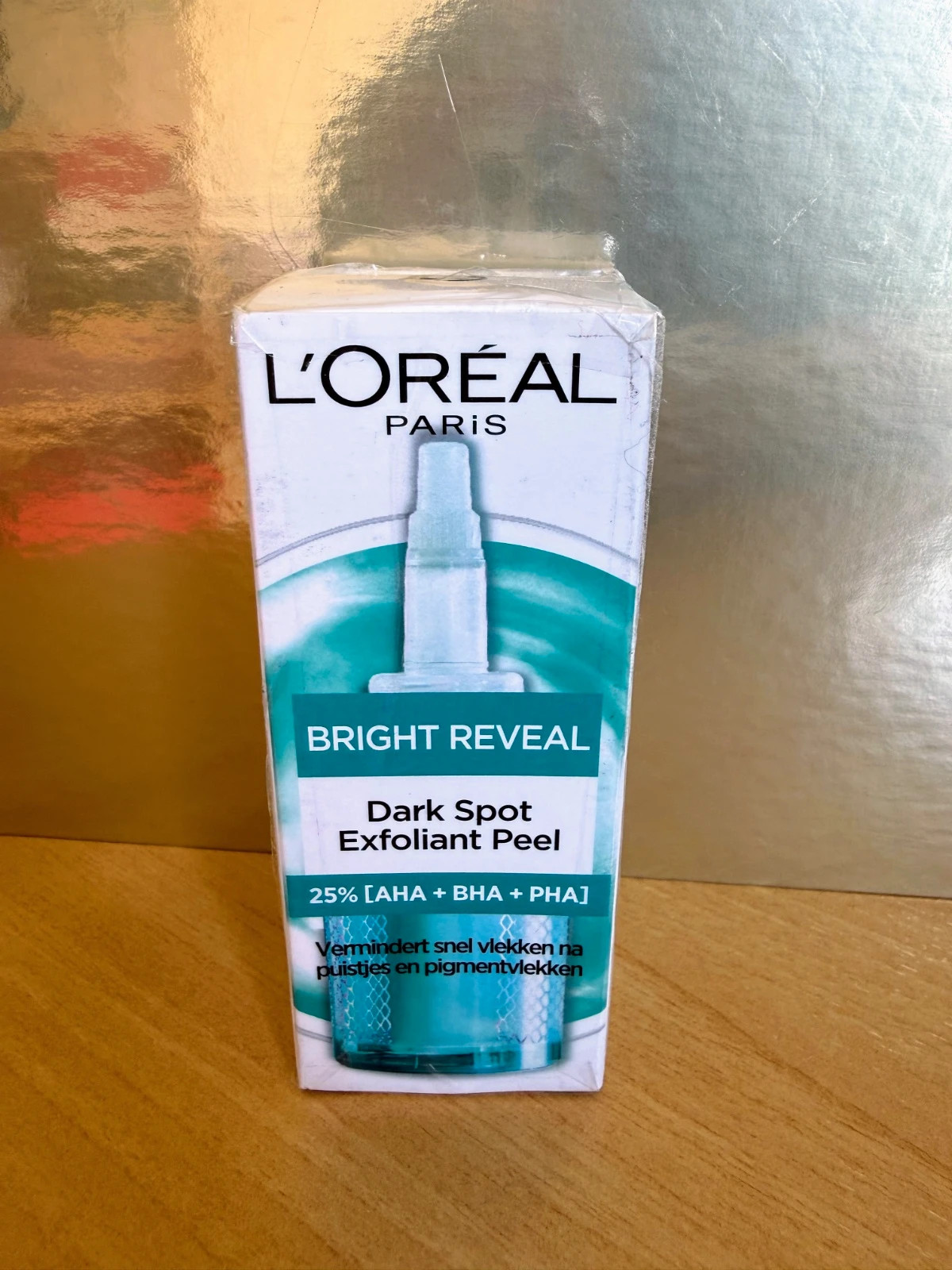🍋L’Oréal Paris Bright Reveal Dark Spot Exfoliant Peel 25 ml – nuevo sin abrir💛