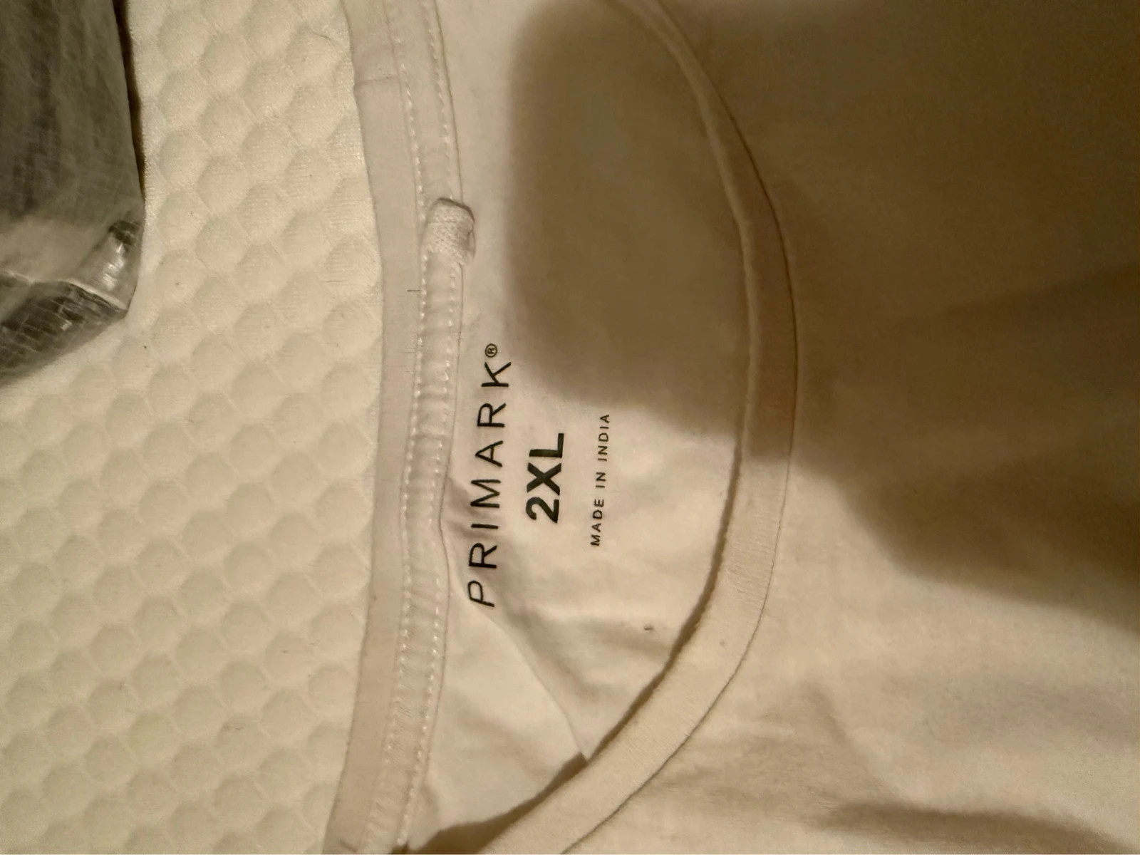 👕 Camiseta básica Primark 👕 tricolor blanca, rosa y azul | talla XXL – Primark – taille XXL 3