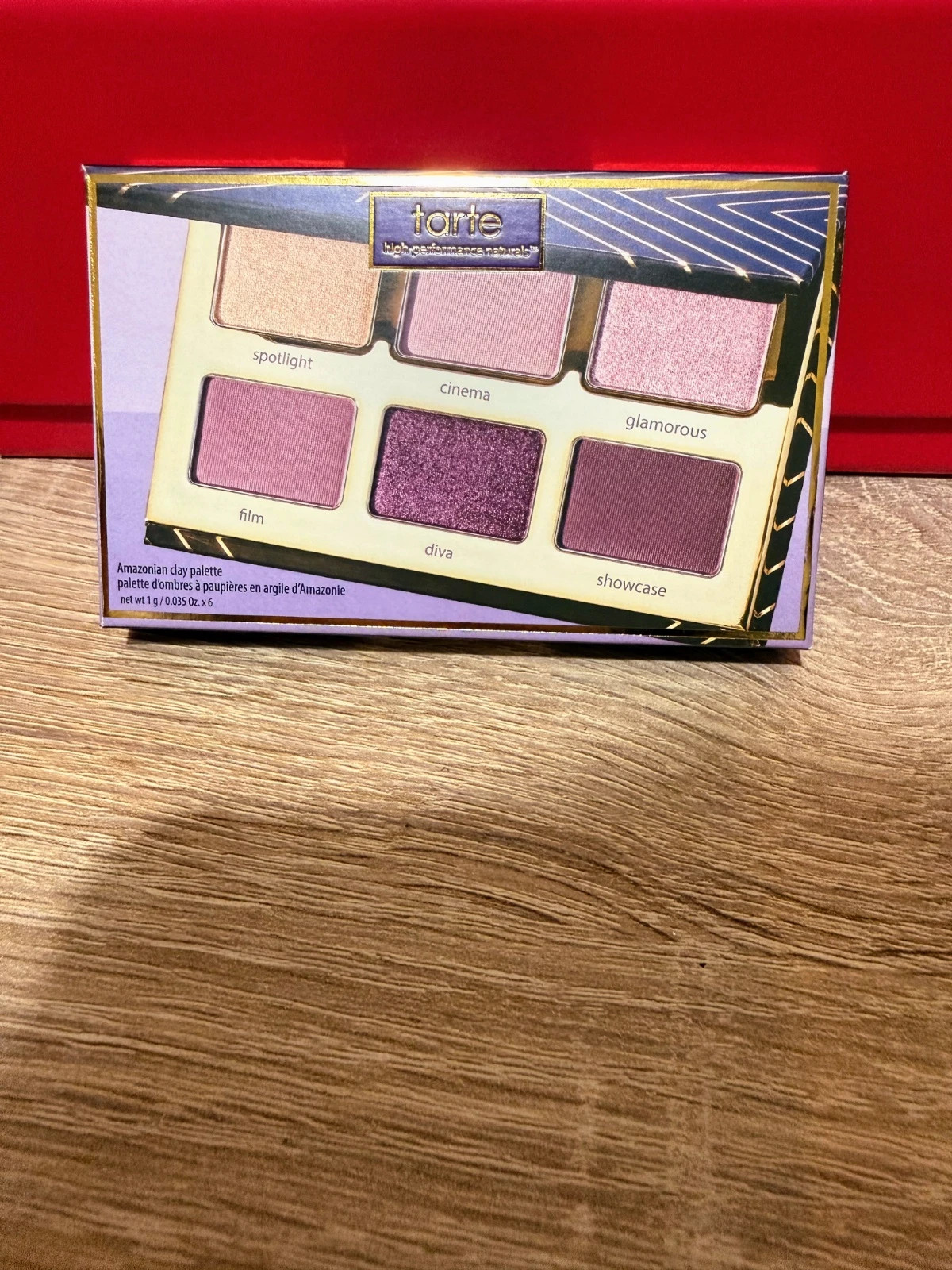 💼Tarte Little Luxury Amazonian Clay Palette – 6 Sombras | paleta versátil y elegante💼